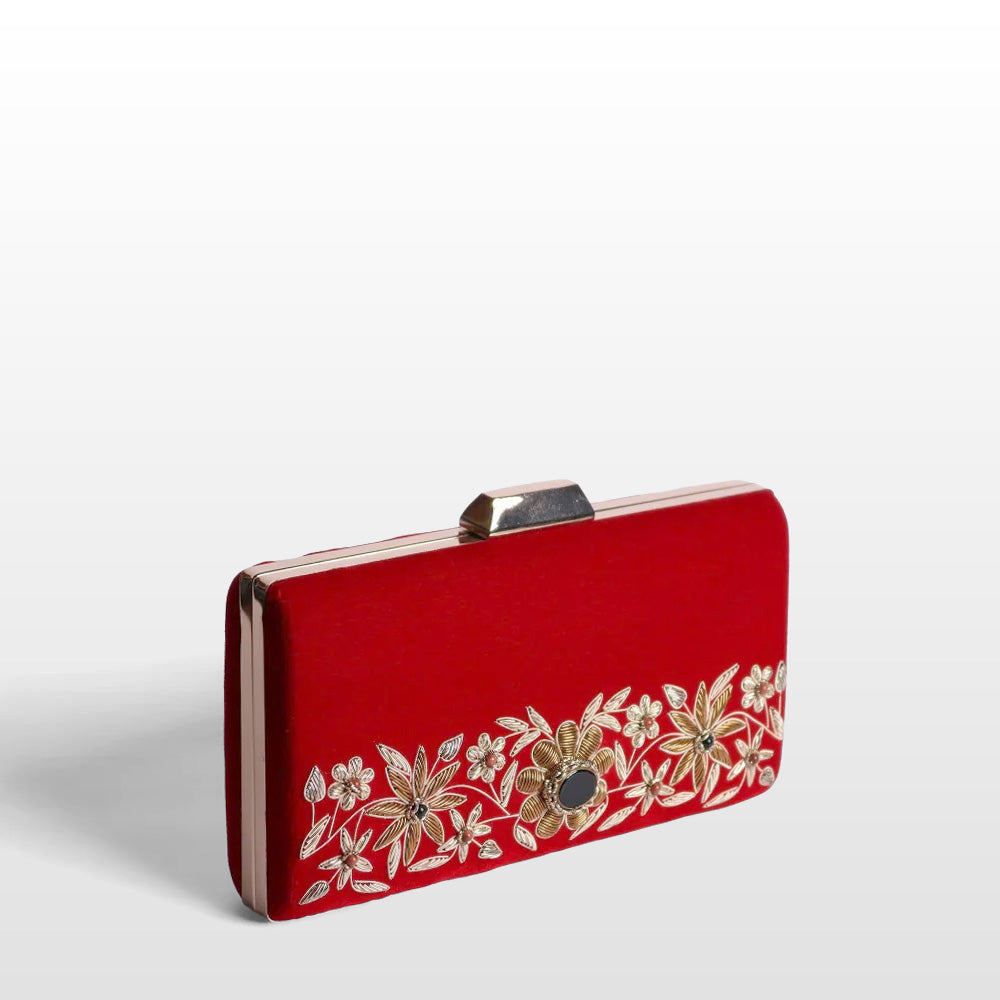 Petal Luxe Floral Embrace Handbag