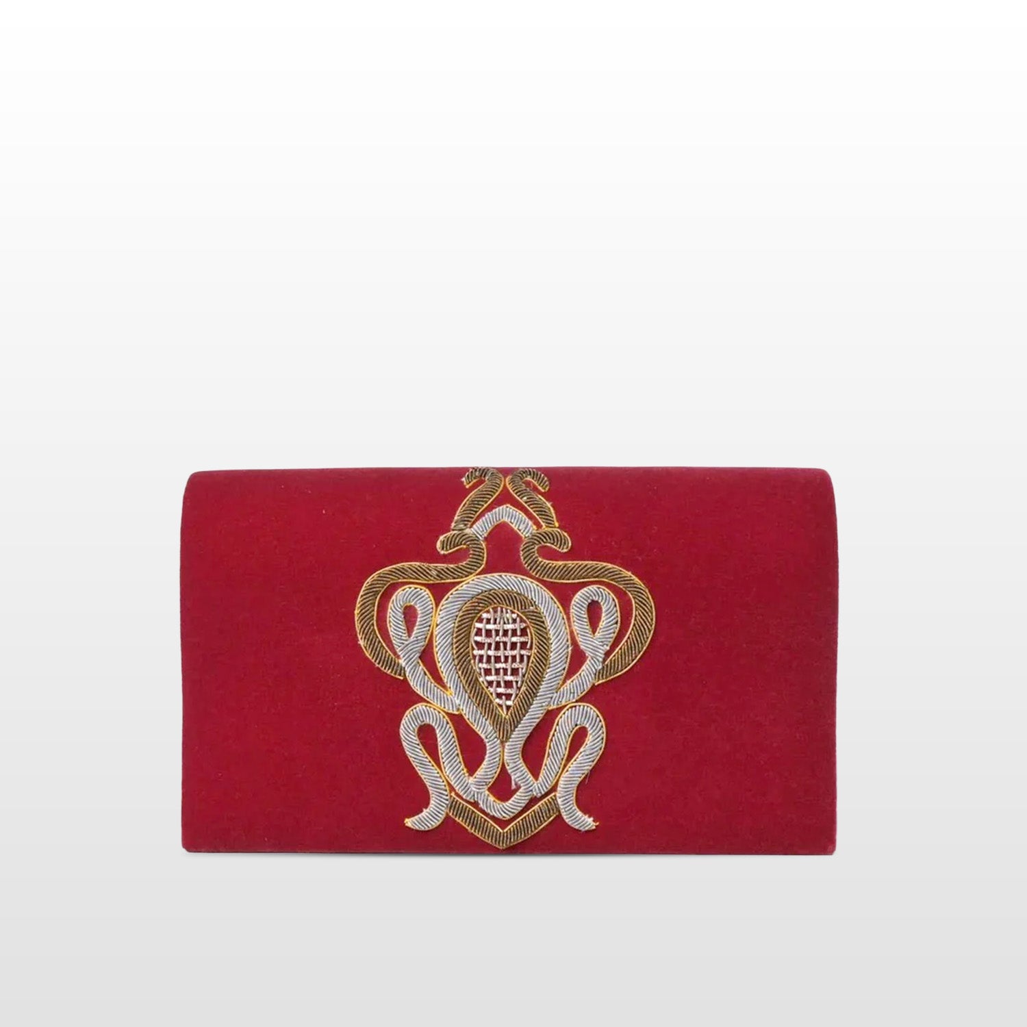 Maroon Velvet Handmade Crossbody Bag for Women, Handmade Shoulder Bag Embellished with Gemstone Emboidery