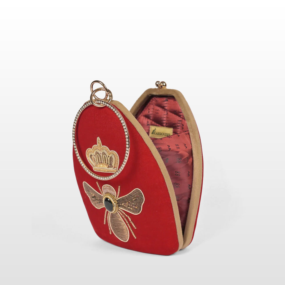 ZarRani Velvet Clutch