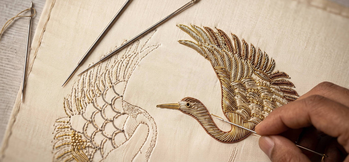 How to Identify Authentic Zardozi Embroidery