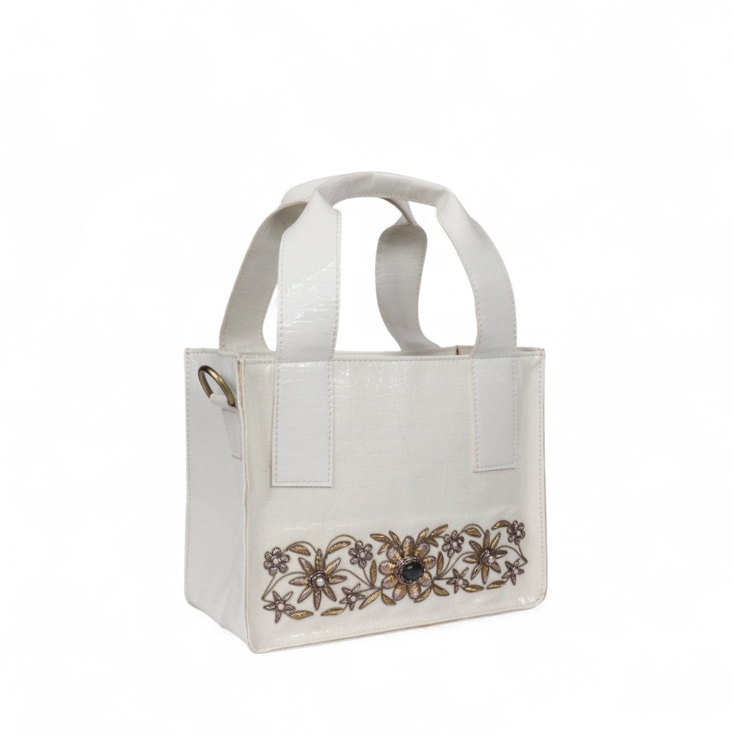 Garden of Gold Leatherite Tote image 4