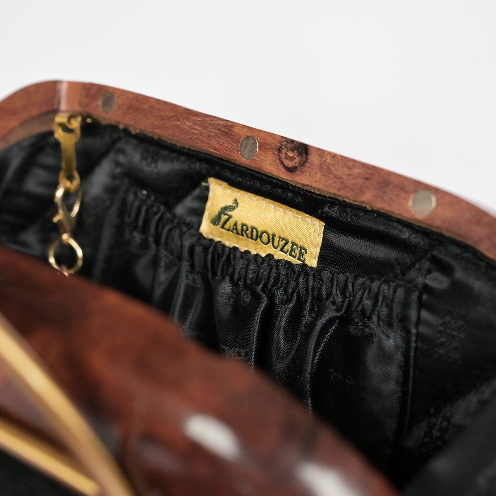 Noor-e-Baagh Wooden Clutch image 4