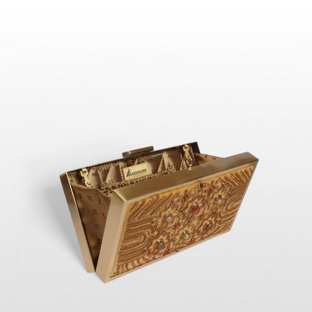 Glimmer & Grandeur Velvet Clutch