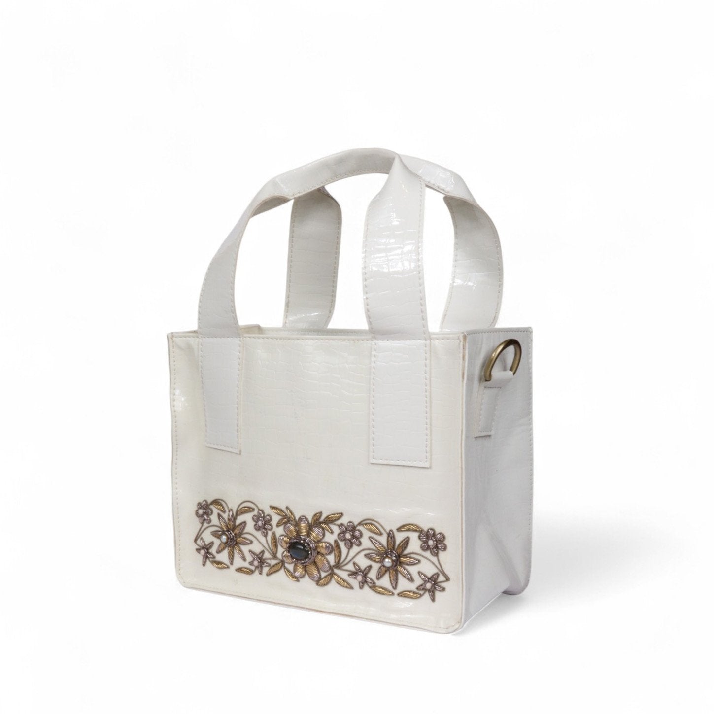 Garden of Gold Leatherite Tote image 3
