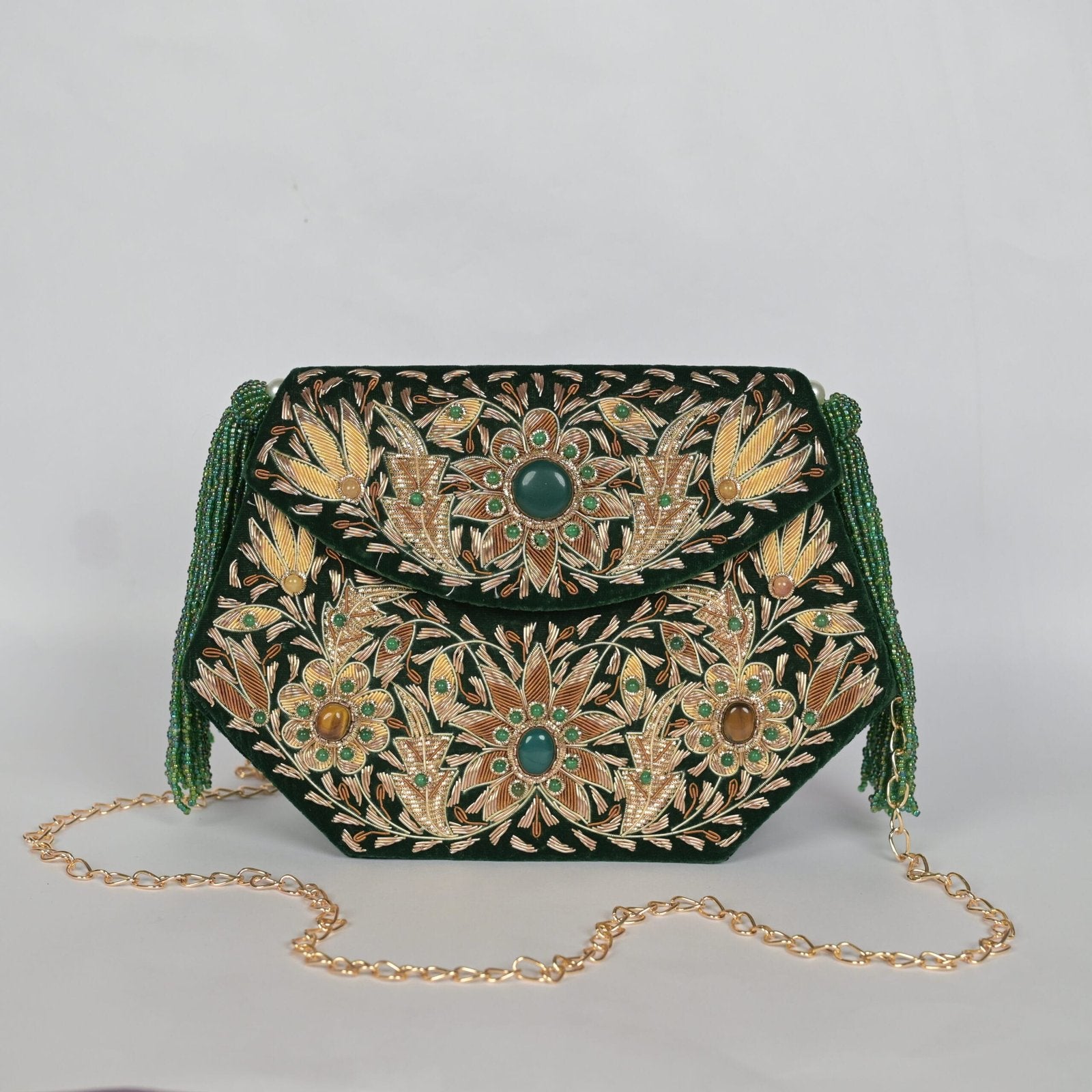 Bloom Zardosi Handbag image 2
