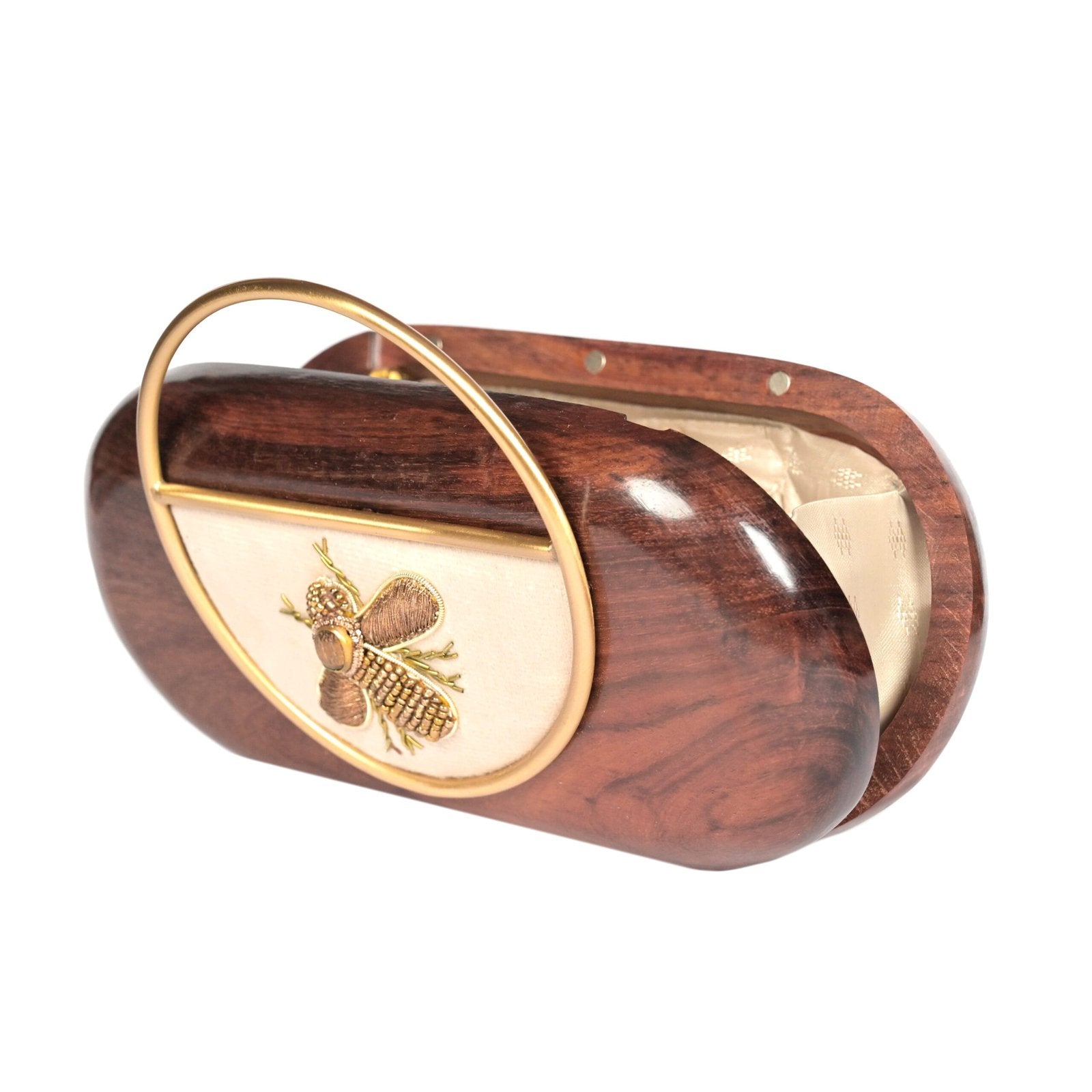 Noor-e-Baagh Wooden Clutch image 2