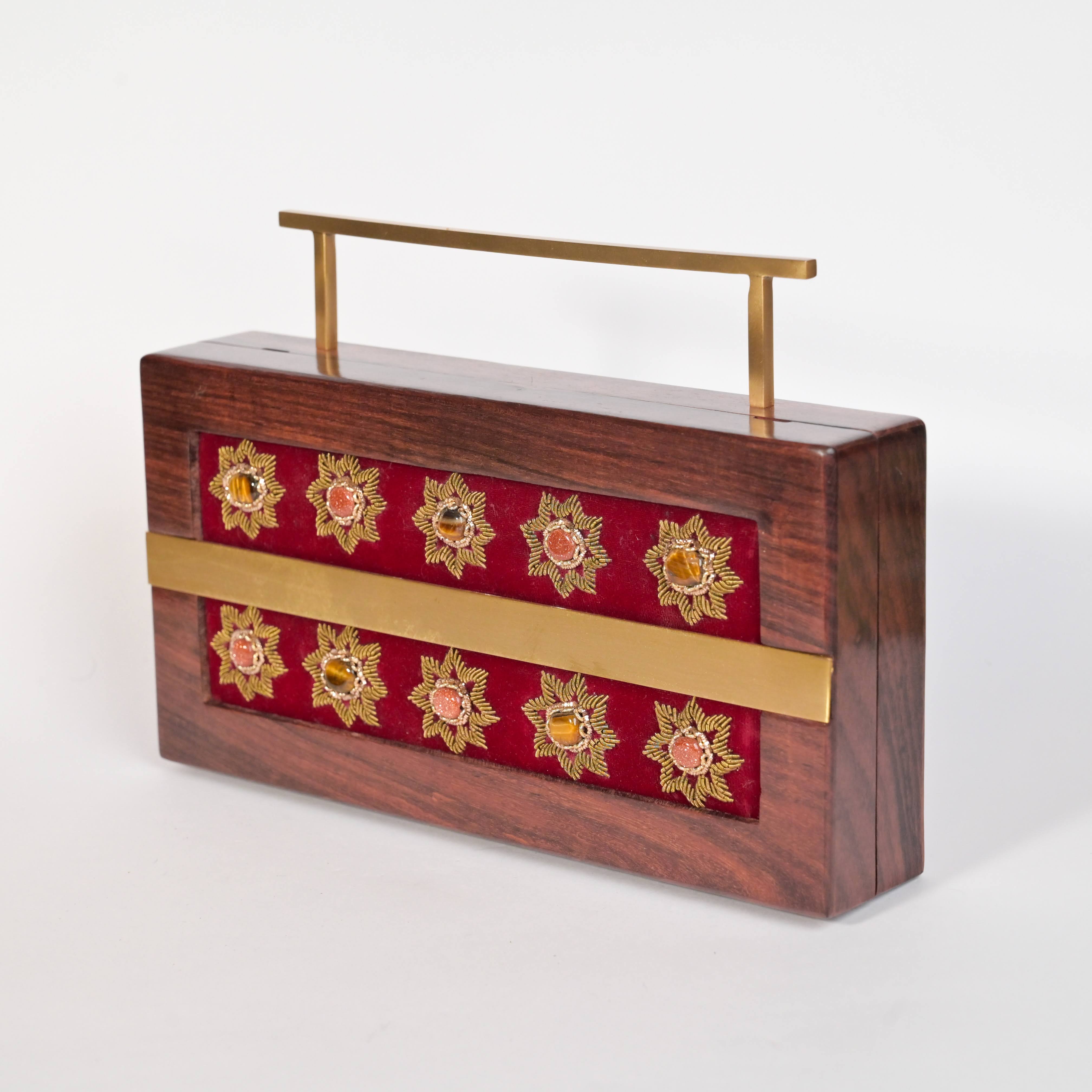 Heritage Atelier Wood Clutch