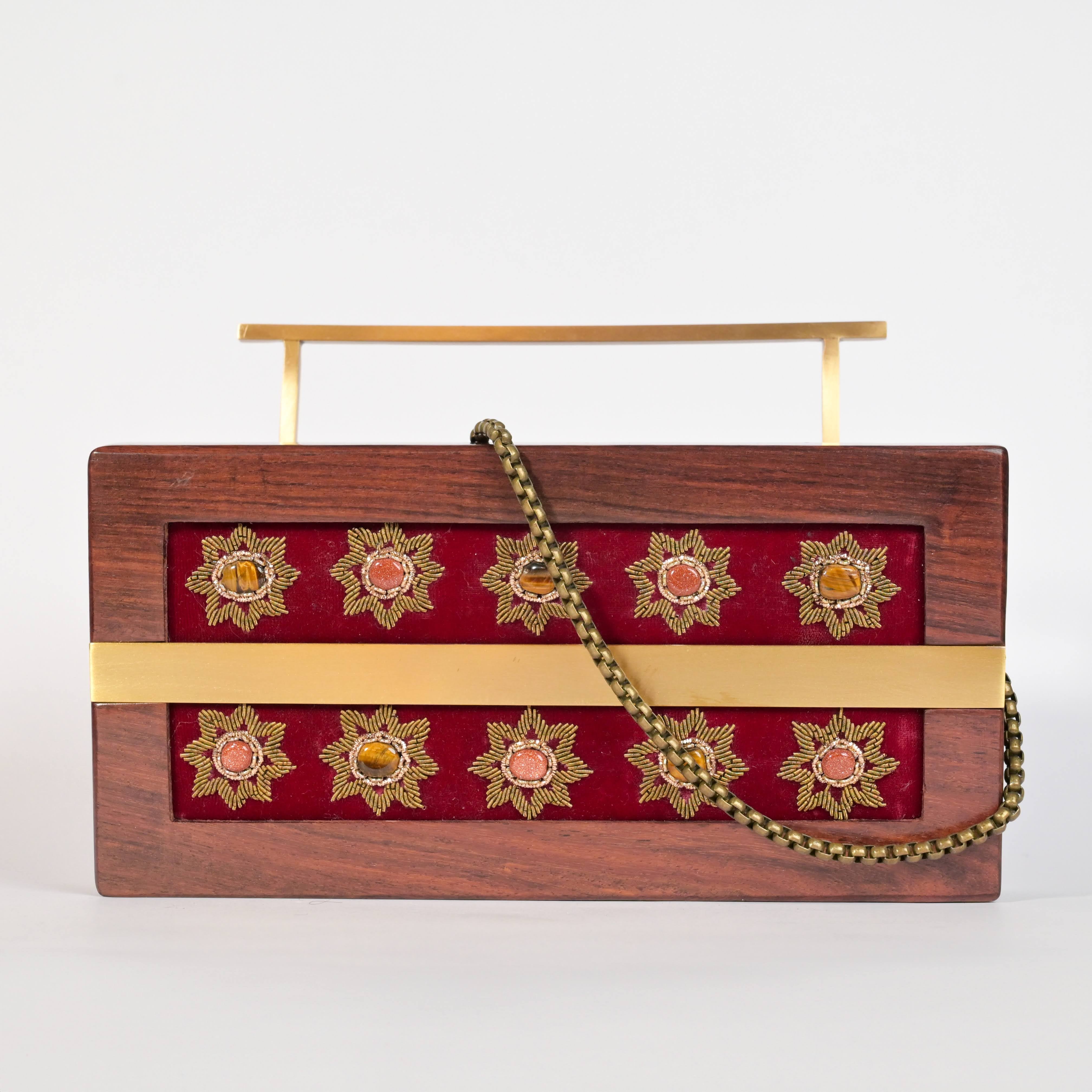 Heritage Atelier Wood Clutch