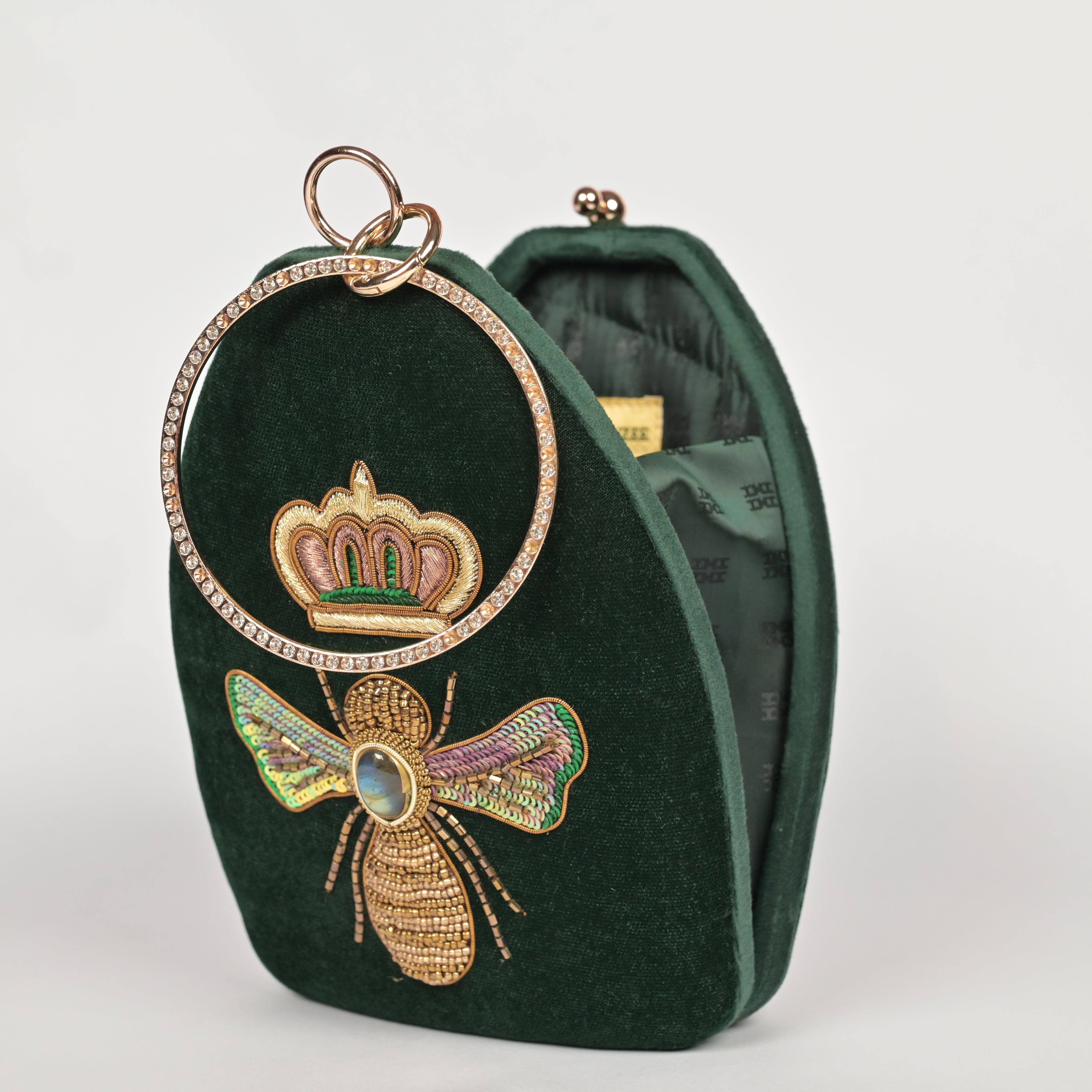 ZarRani Velvet Clutch