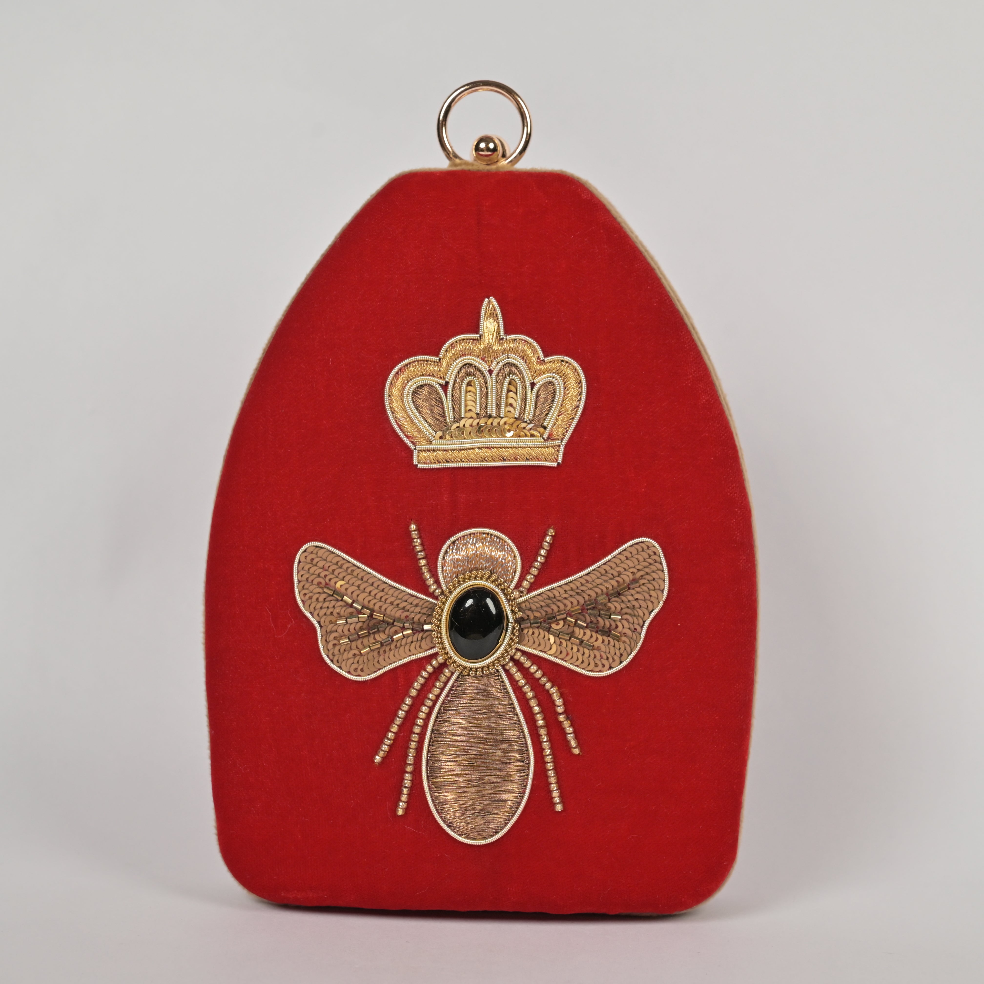 ZarRani Velvet Clutch