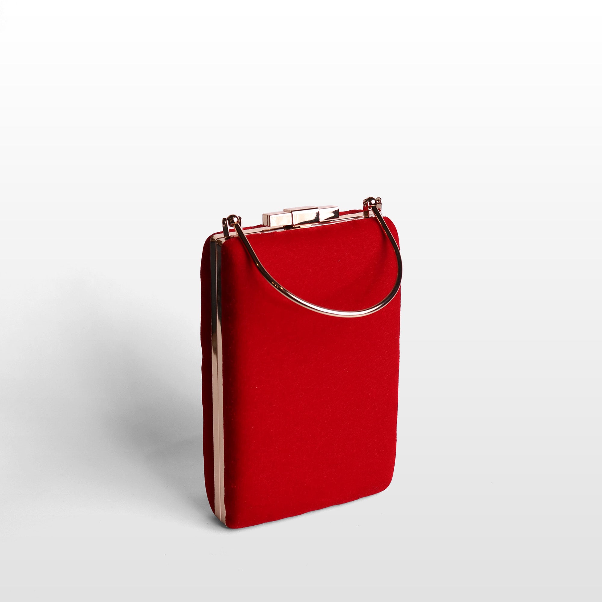 Noor-e-Mor” Velvet Clutch