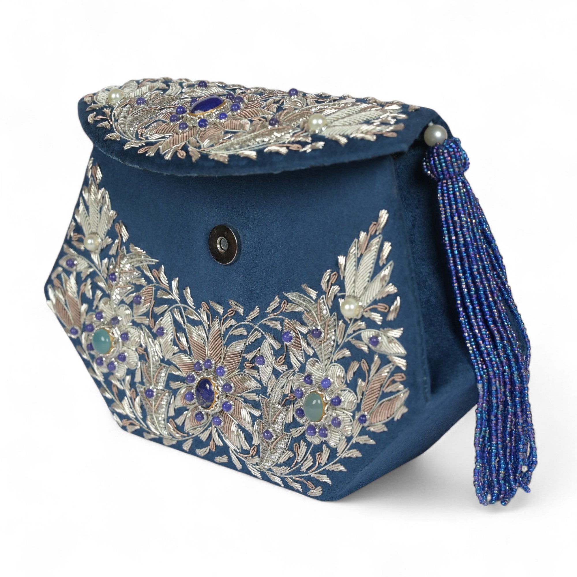 Bloom Zardosi Handbag