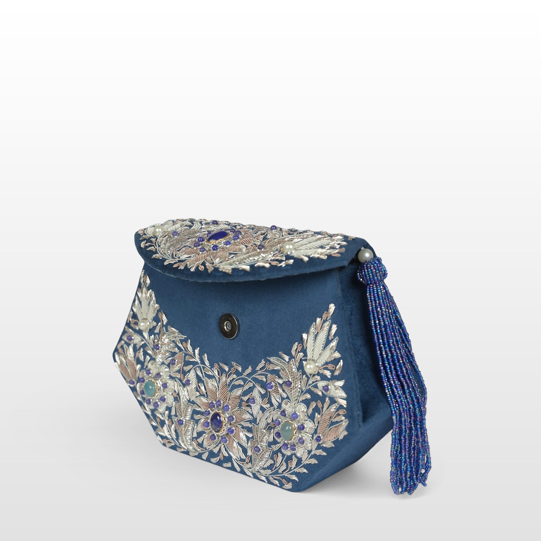 Bloom Zardosi Handbag