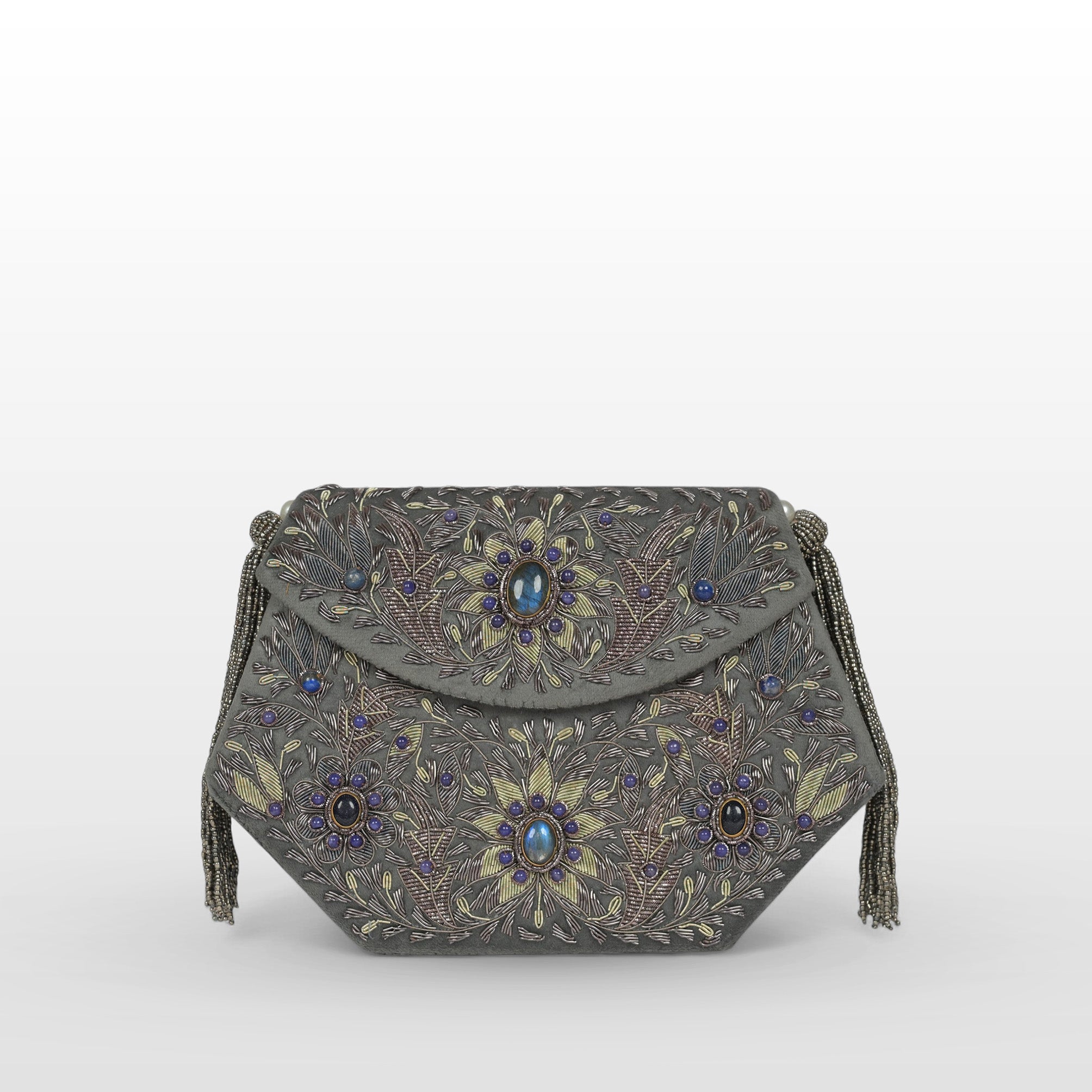 Bloom Zardosi Handbag