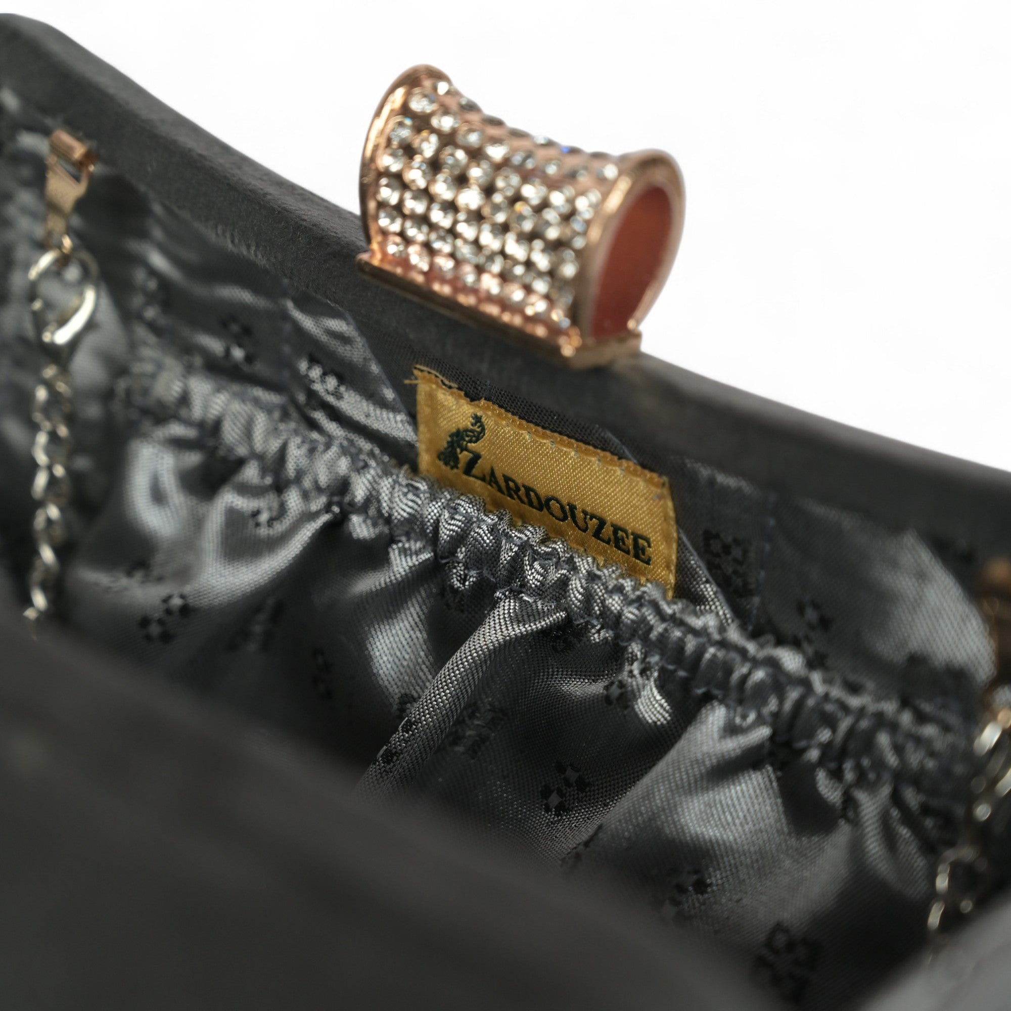 Petal Luxe Velvet Wrapped Clutch