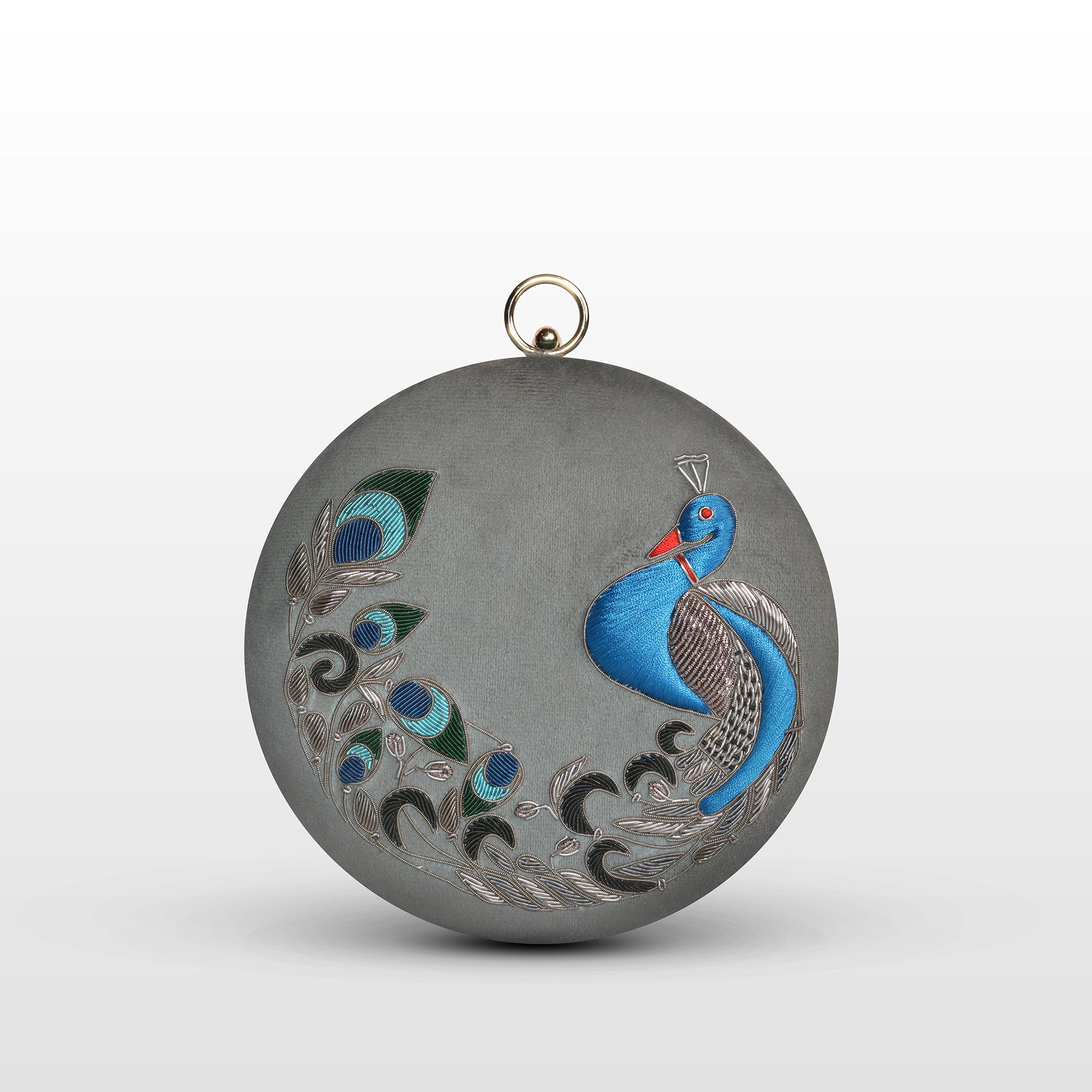 The Peacock Reverie Clutch