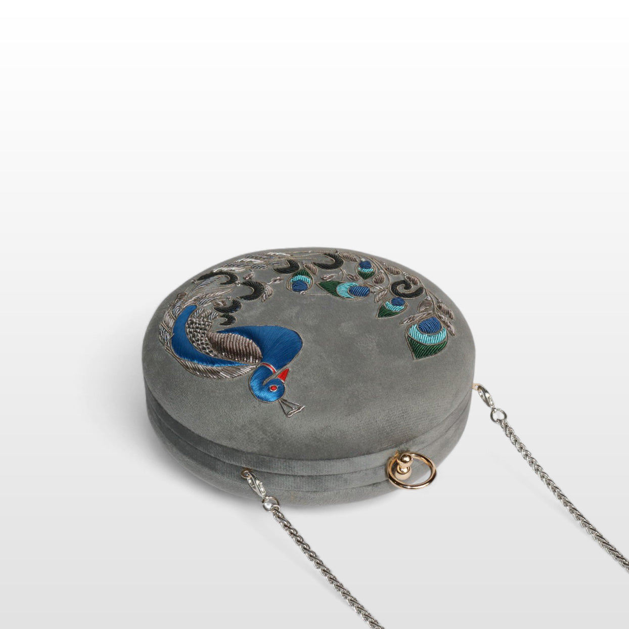 The Peacock Reverie Clutch