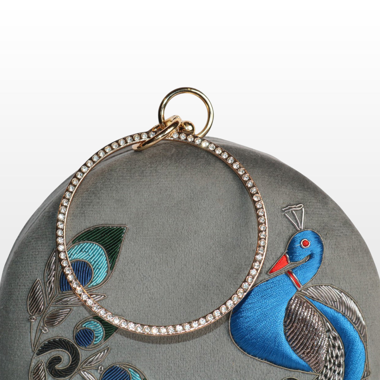 The Peacock Reverie Clutch