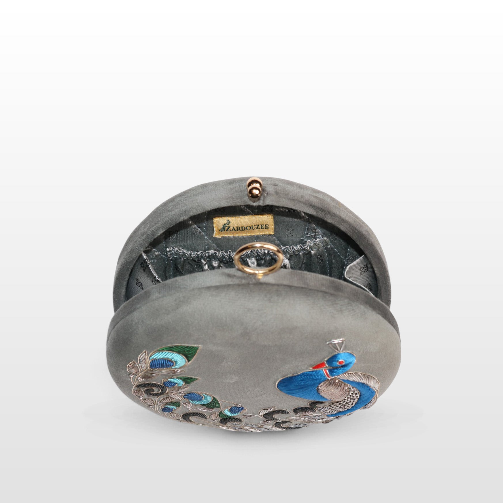 The Peacock Reverie Clutch