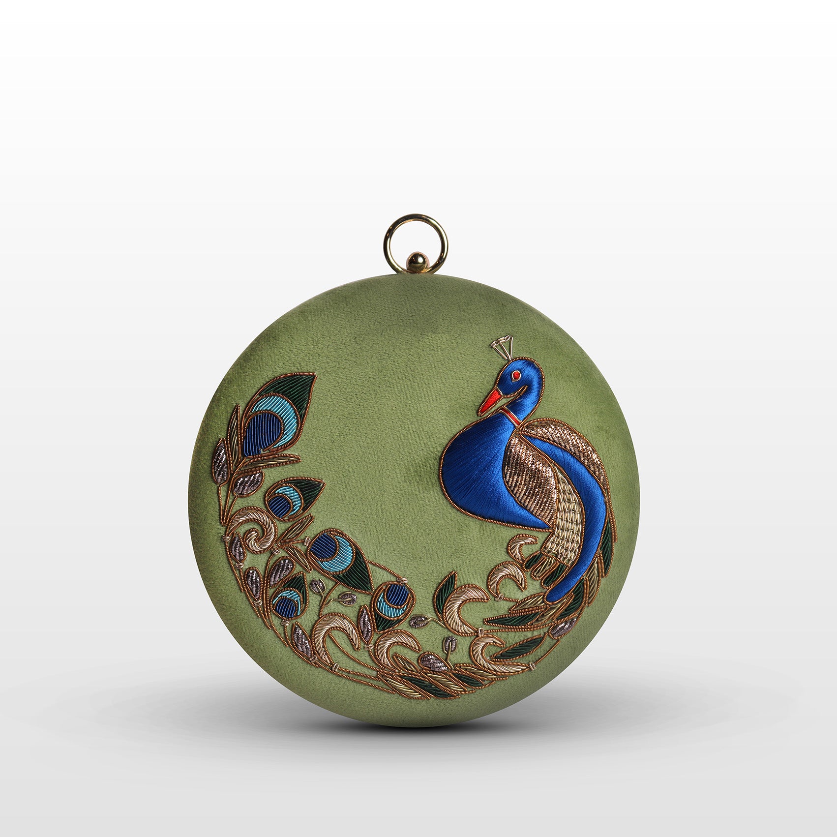 The Peacock Reverie Clutch