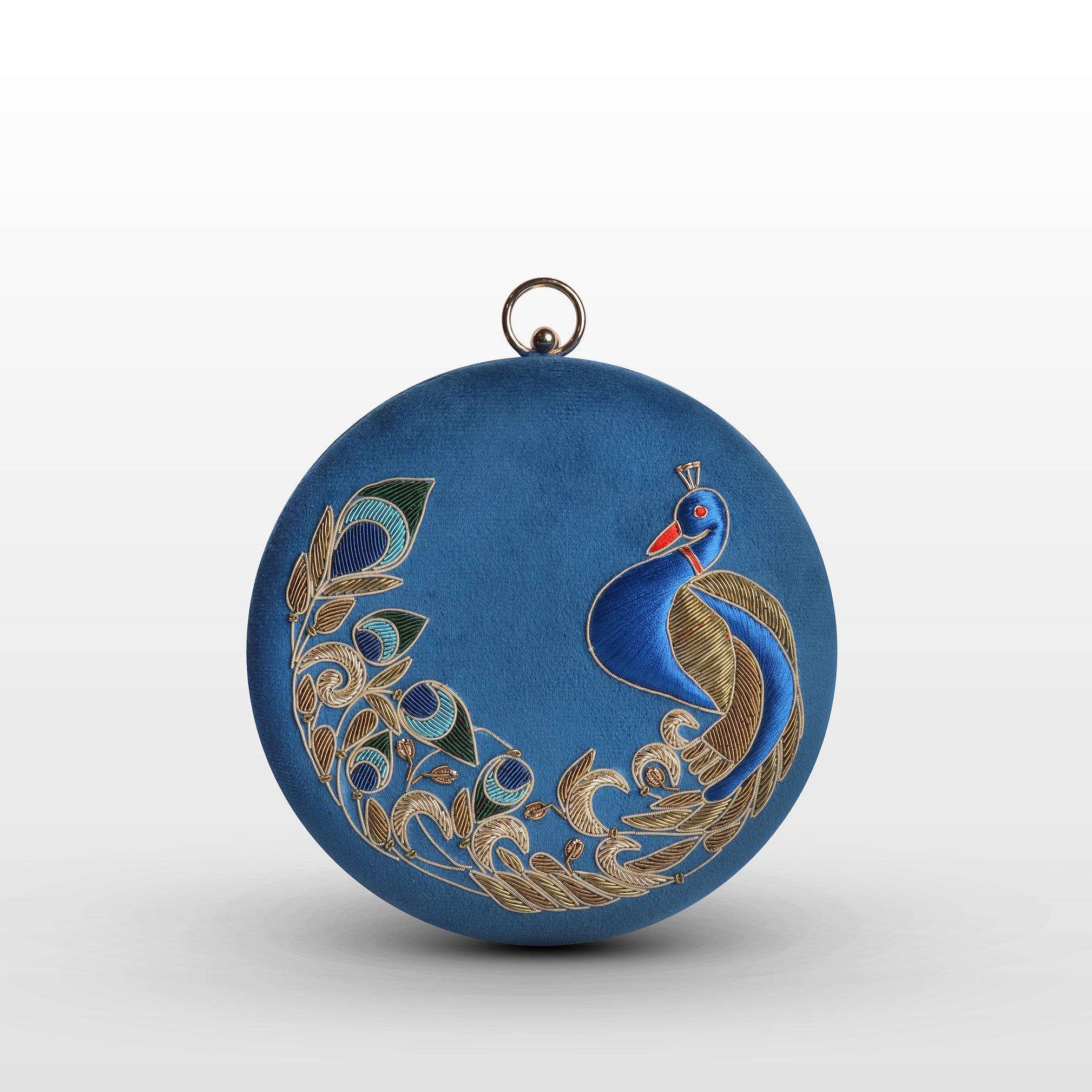 The Peacock Reverie Clutch