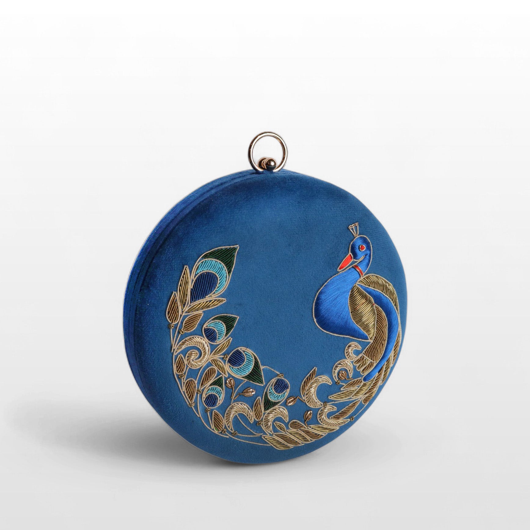 The Peacock Reverie Clutch