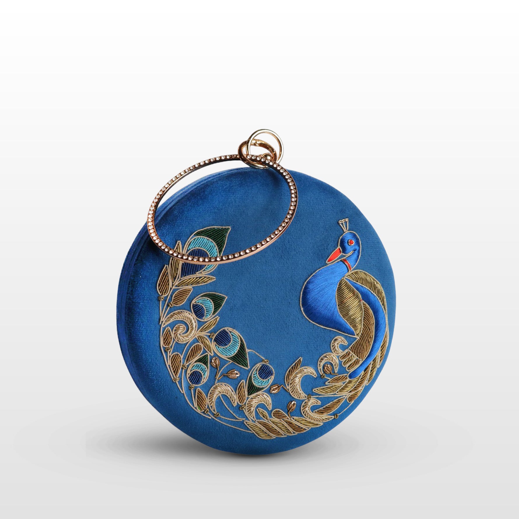 The Peacock Reverie Clutch