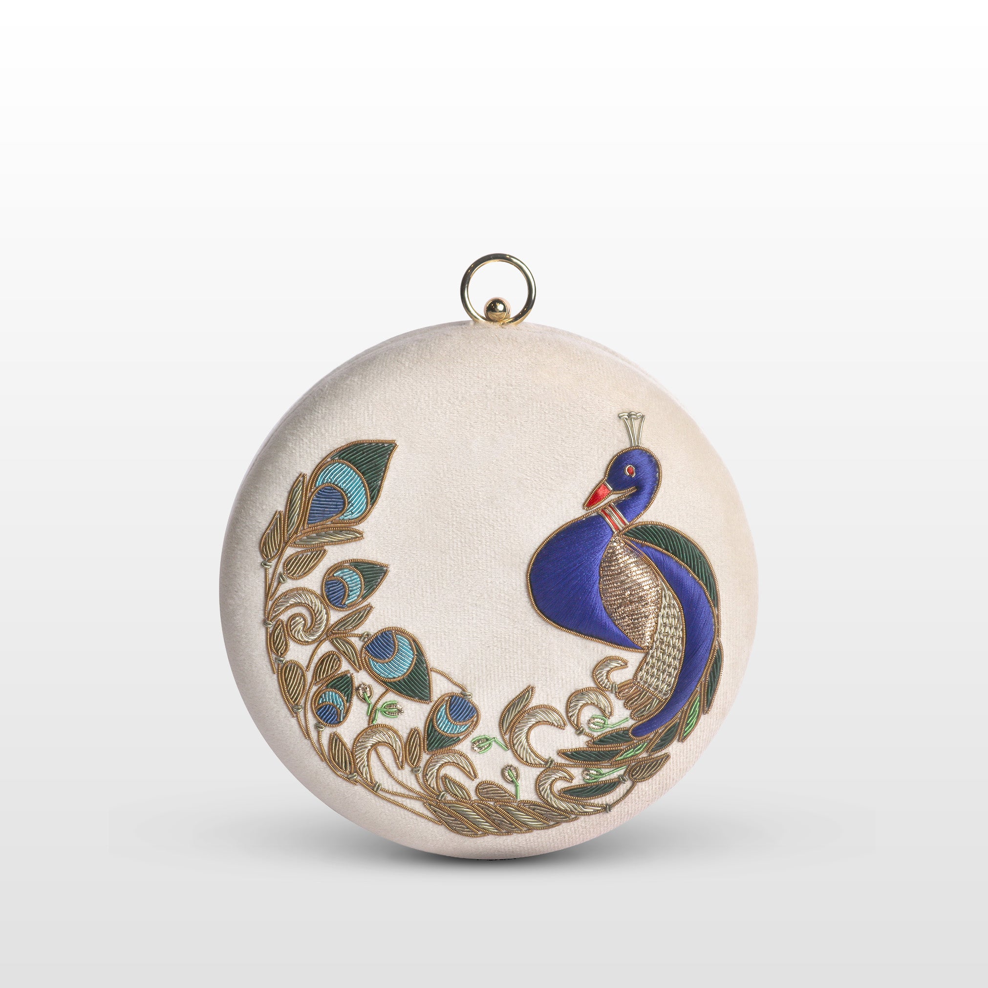 The Peacock Reverie Clutch