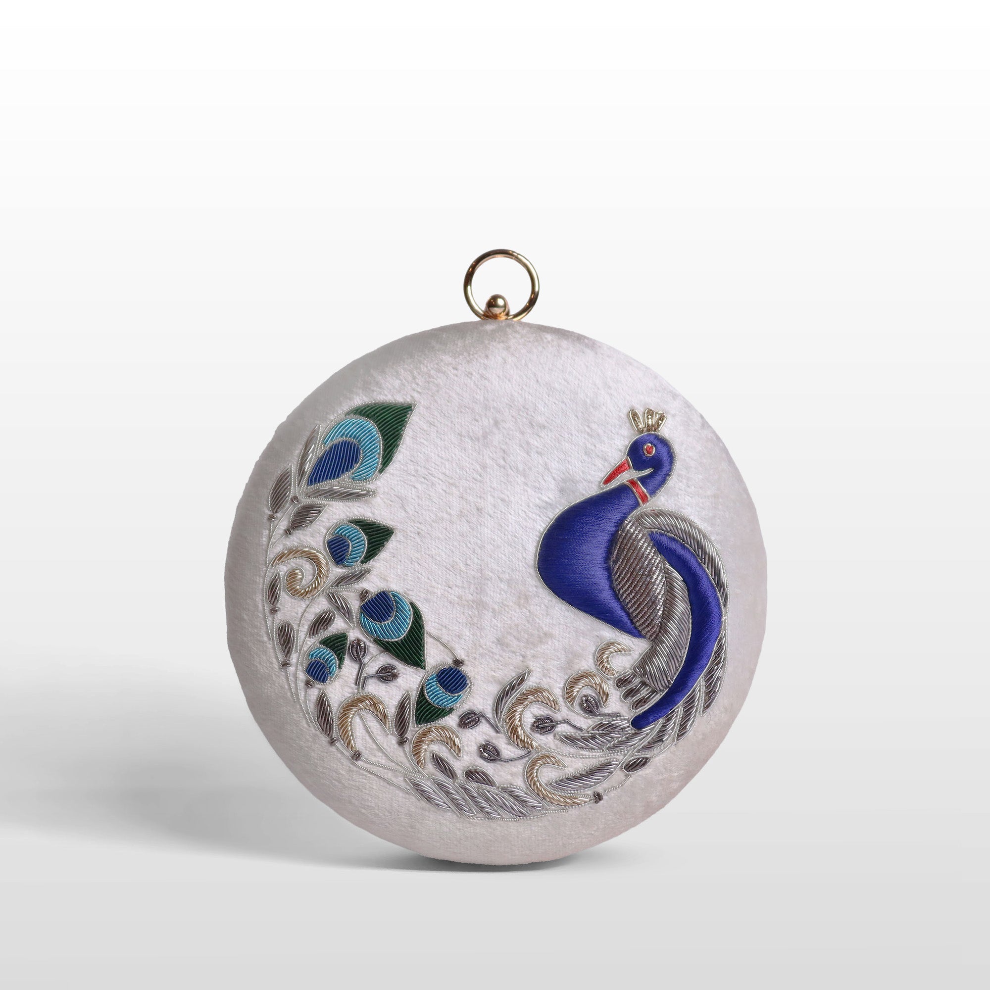 The Peacock Reverie Clutch