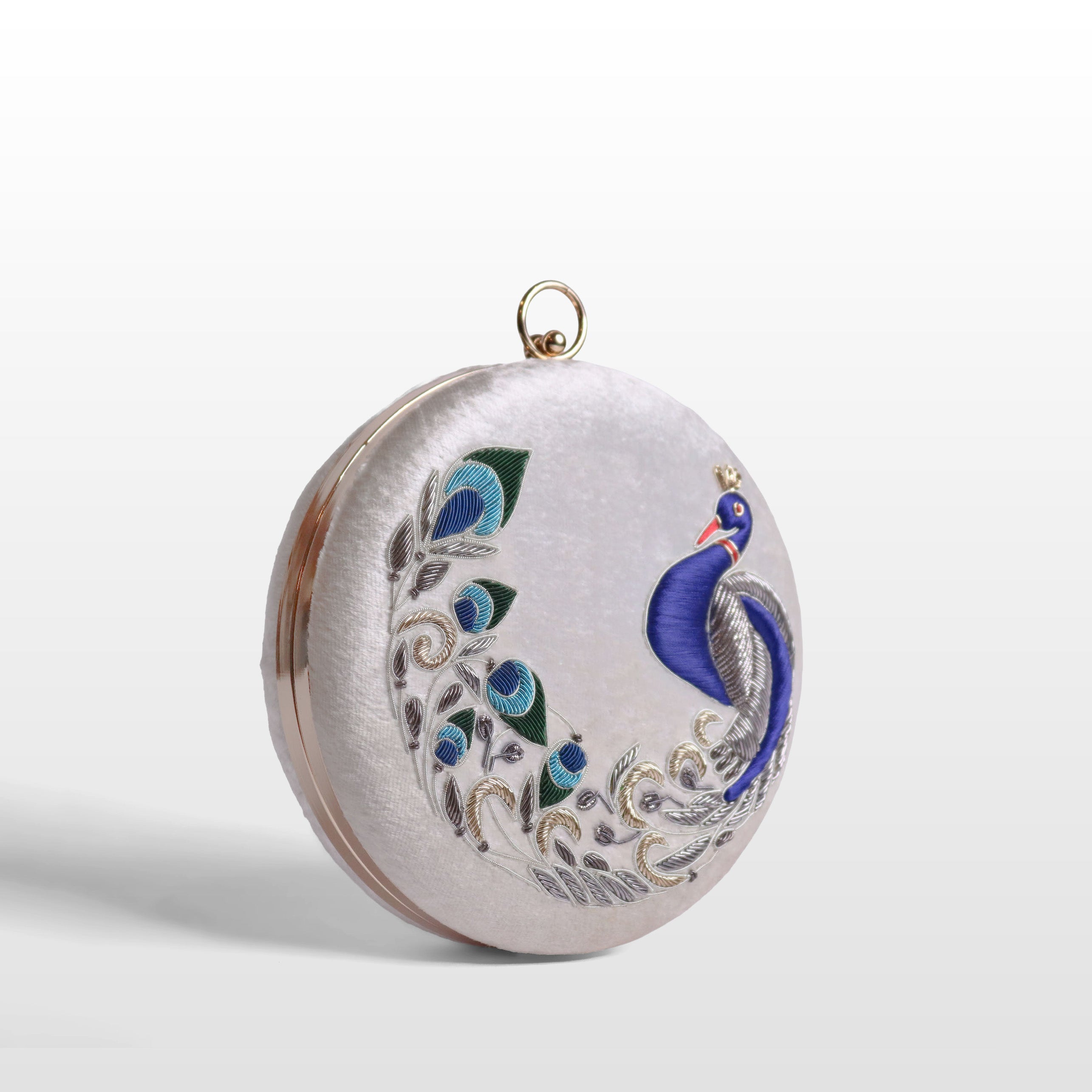 The Peacock Reverie Clutch