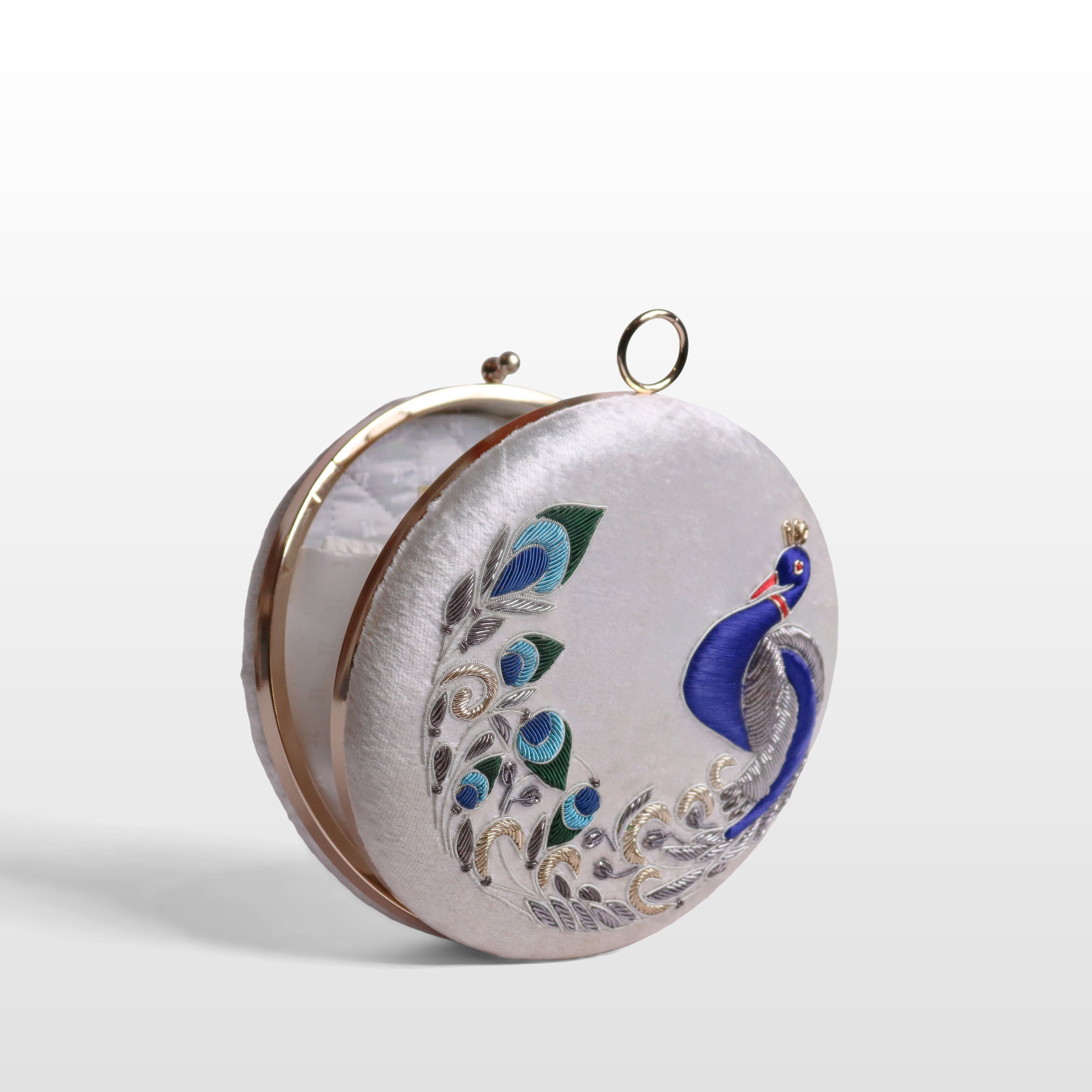 The Peacock Reverie Clutch