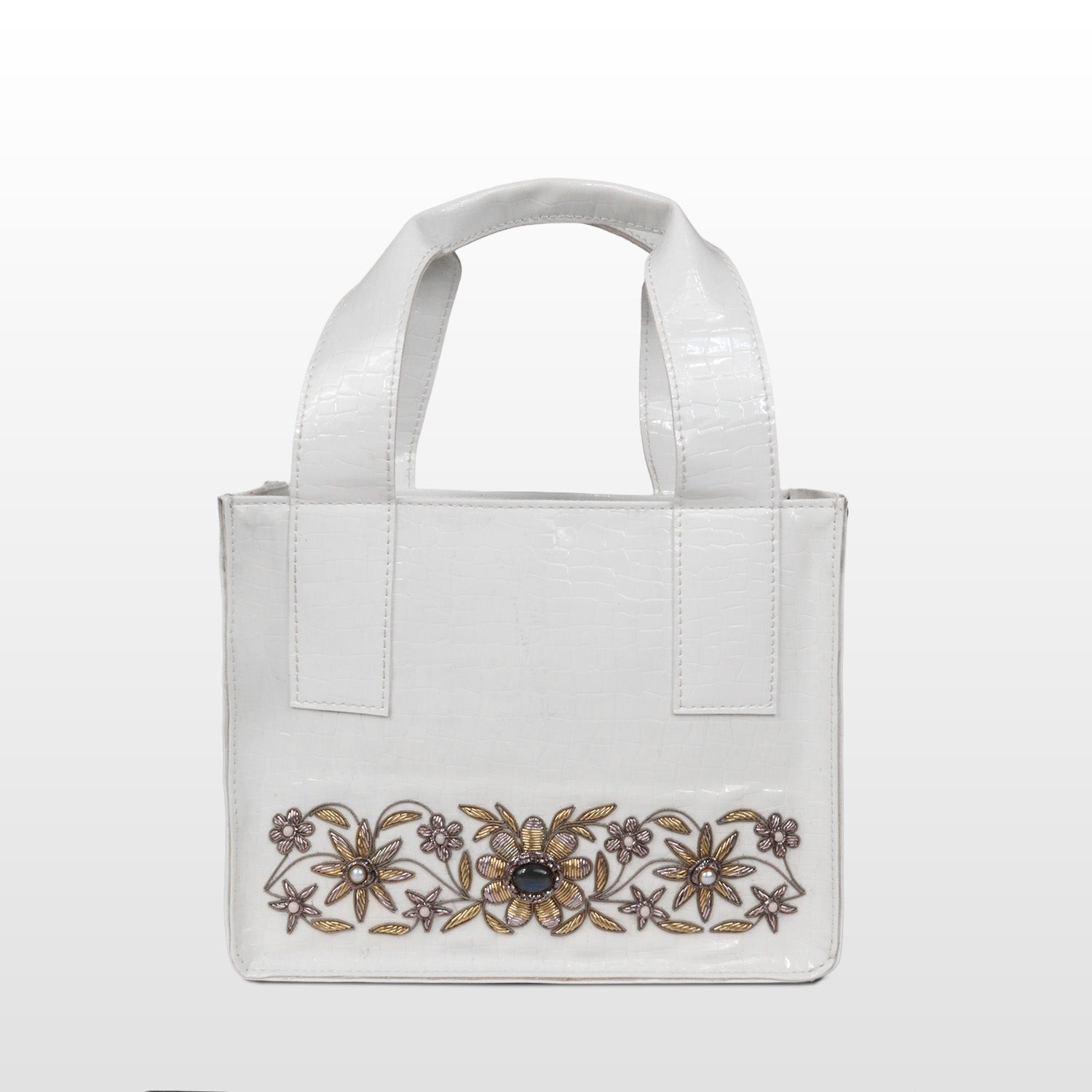 Garden of Gold Leatherite Tote
