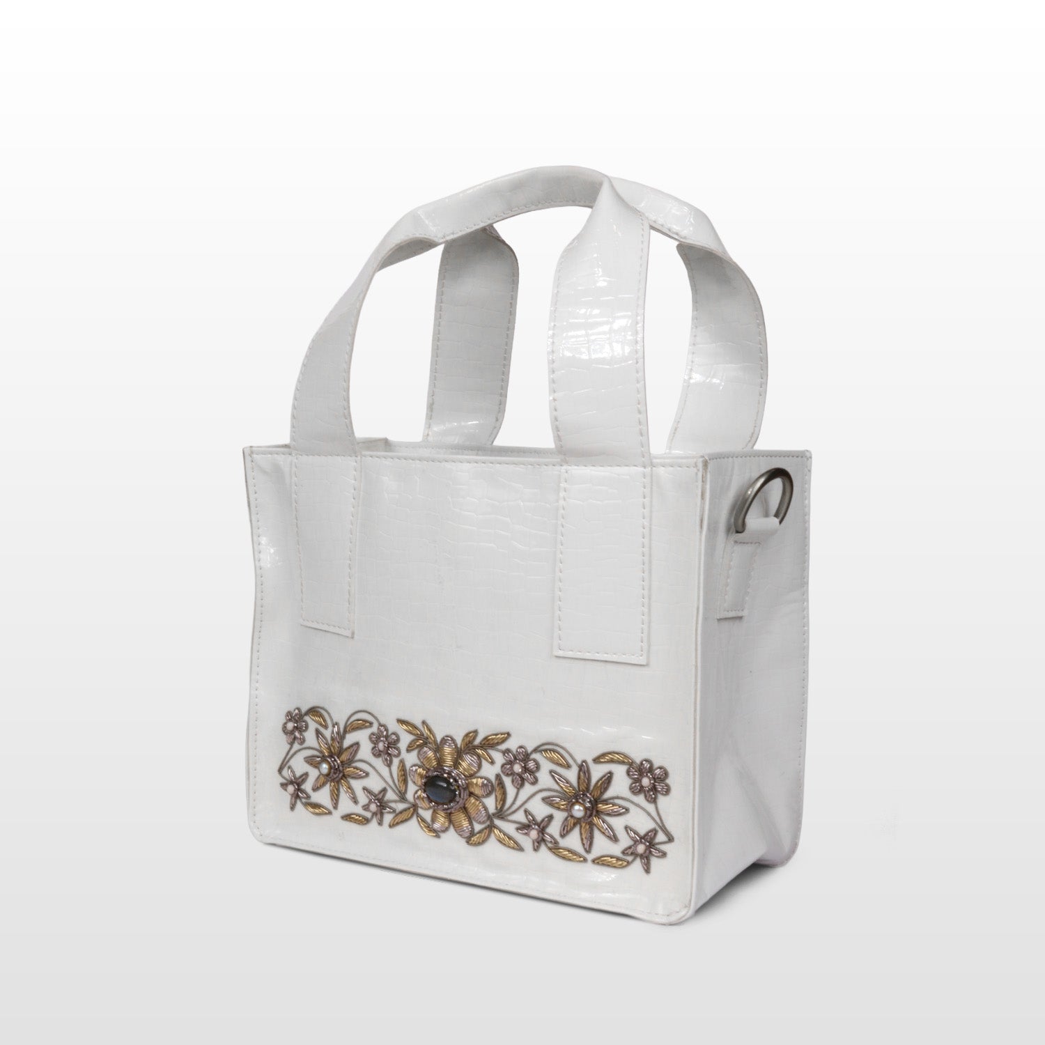 Garden of Gold Leatherite Tote