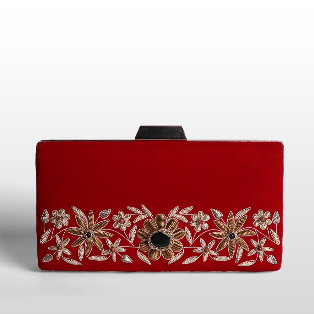 Petal Luxe Floral Embrace Handbag