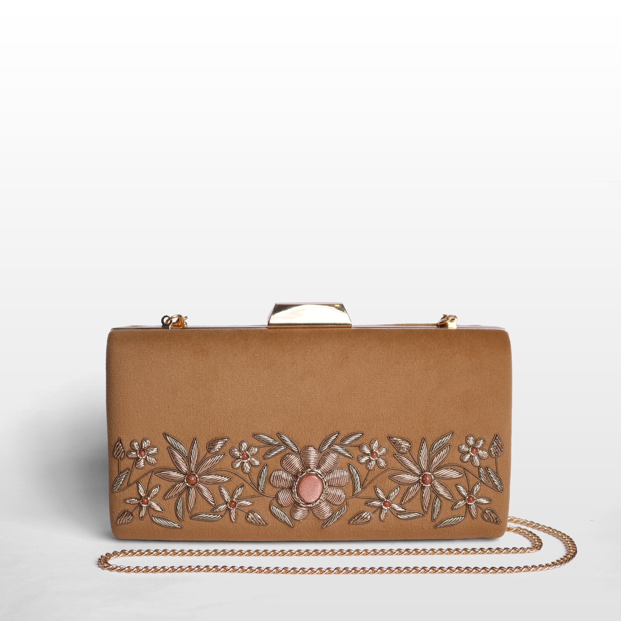 Petal Luxe Floral Embrace Handbag