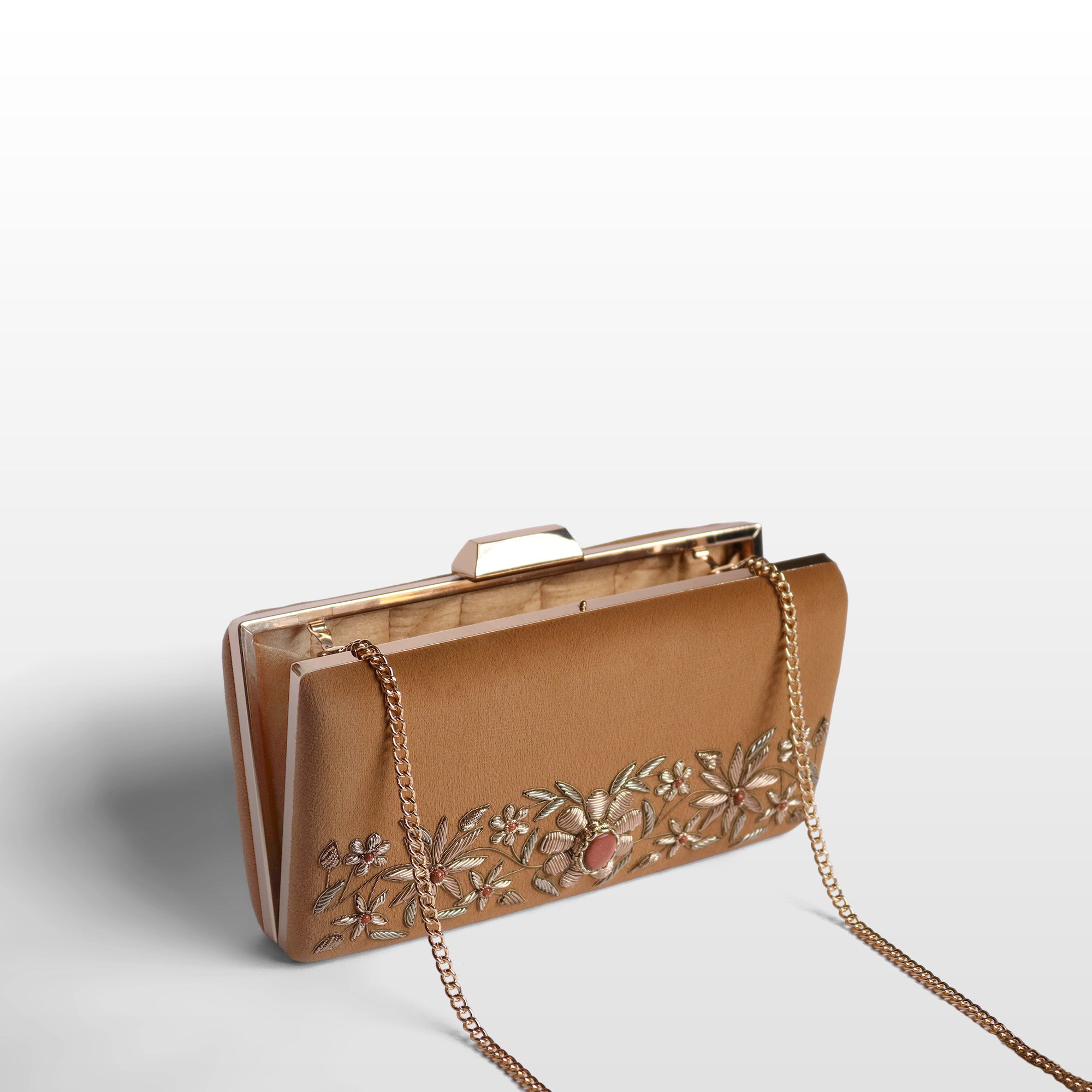 Petal Luxe Floral Embrace Handbag