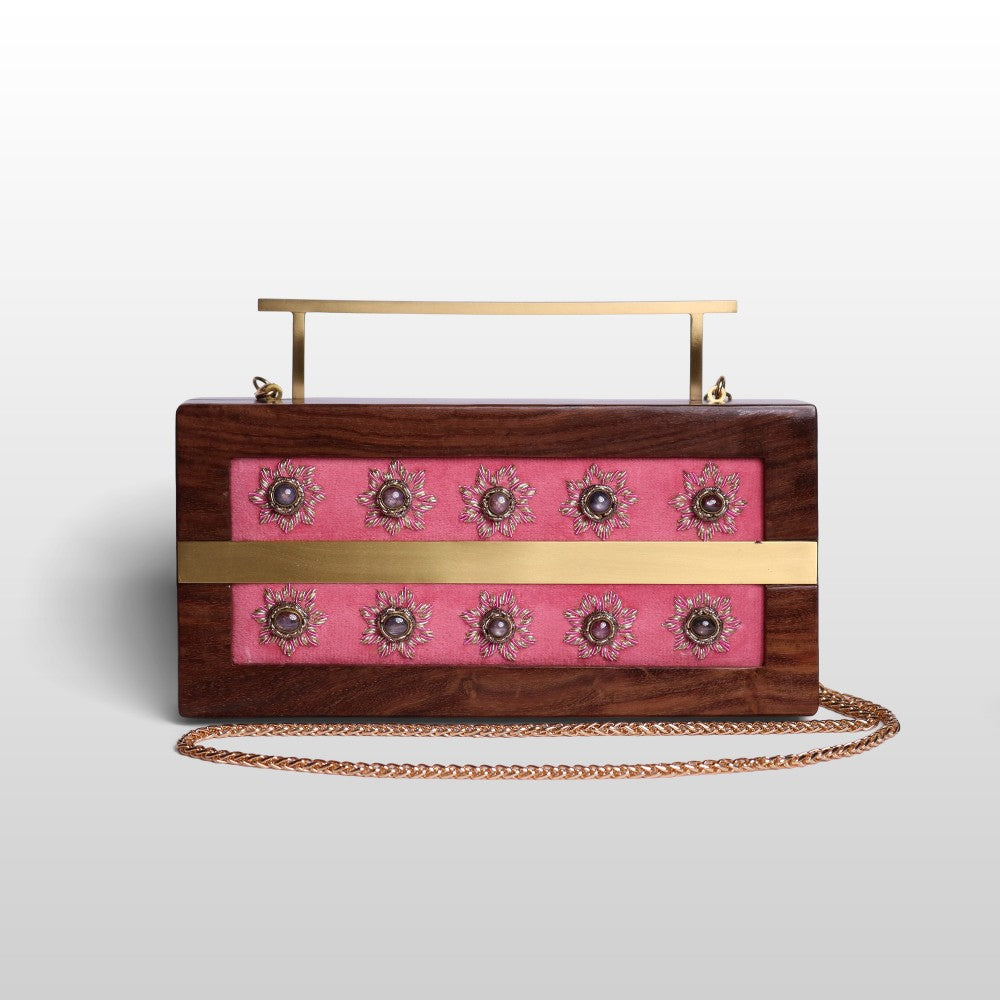 Heritage Atelier Wood Clutch