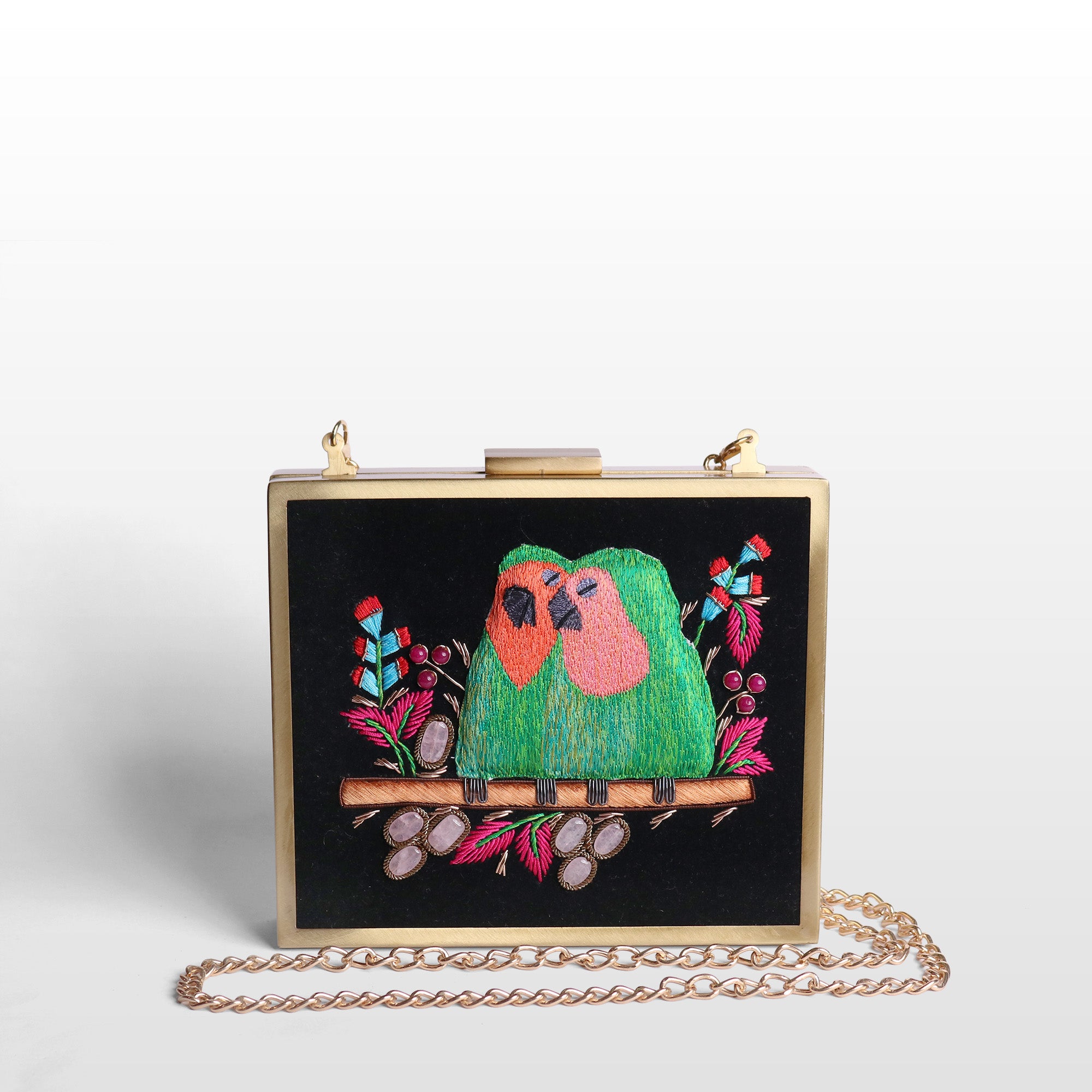 Love Birds Evening Clutch