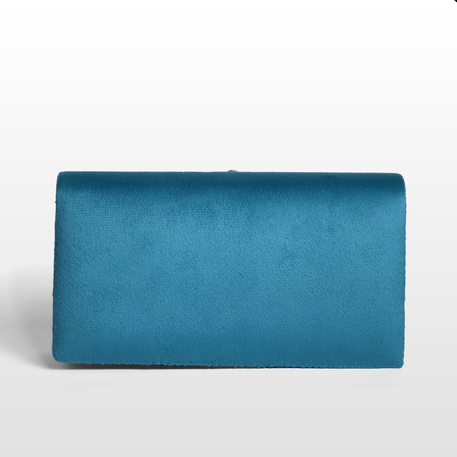 Luxe Gem-Embroidered Velvet Sling