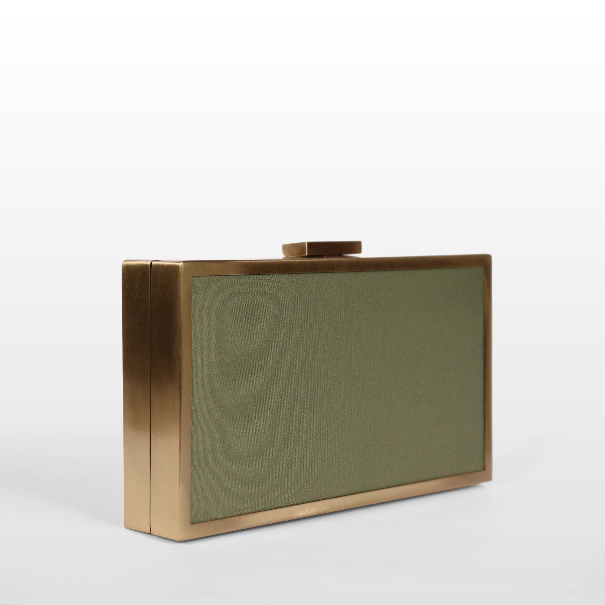 Bloom & Brass Evening Clutch