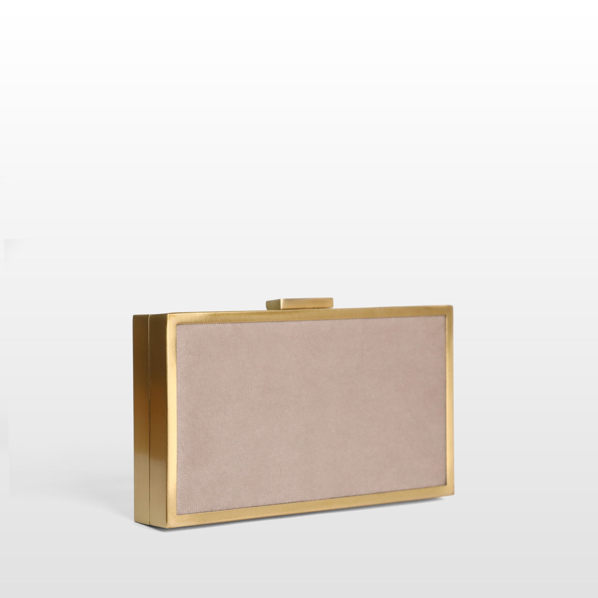 Bloom & Brass Evening Clutch