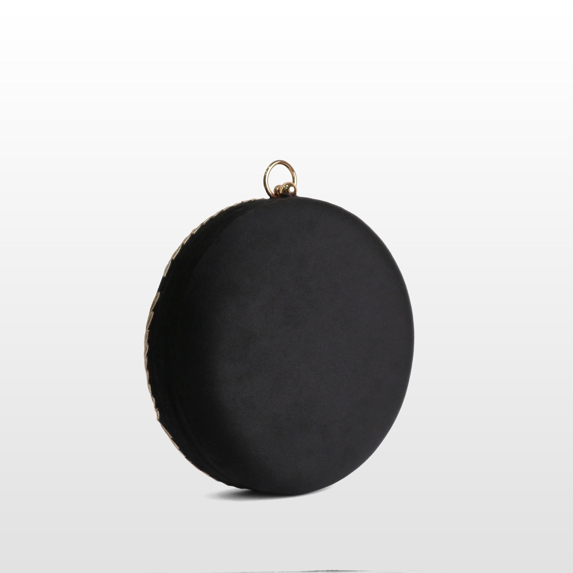 Black with gold
