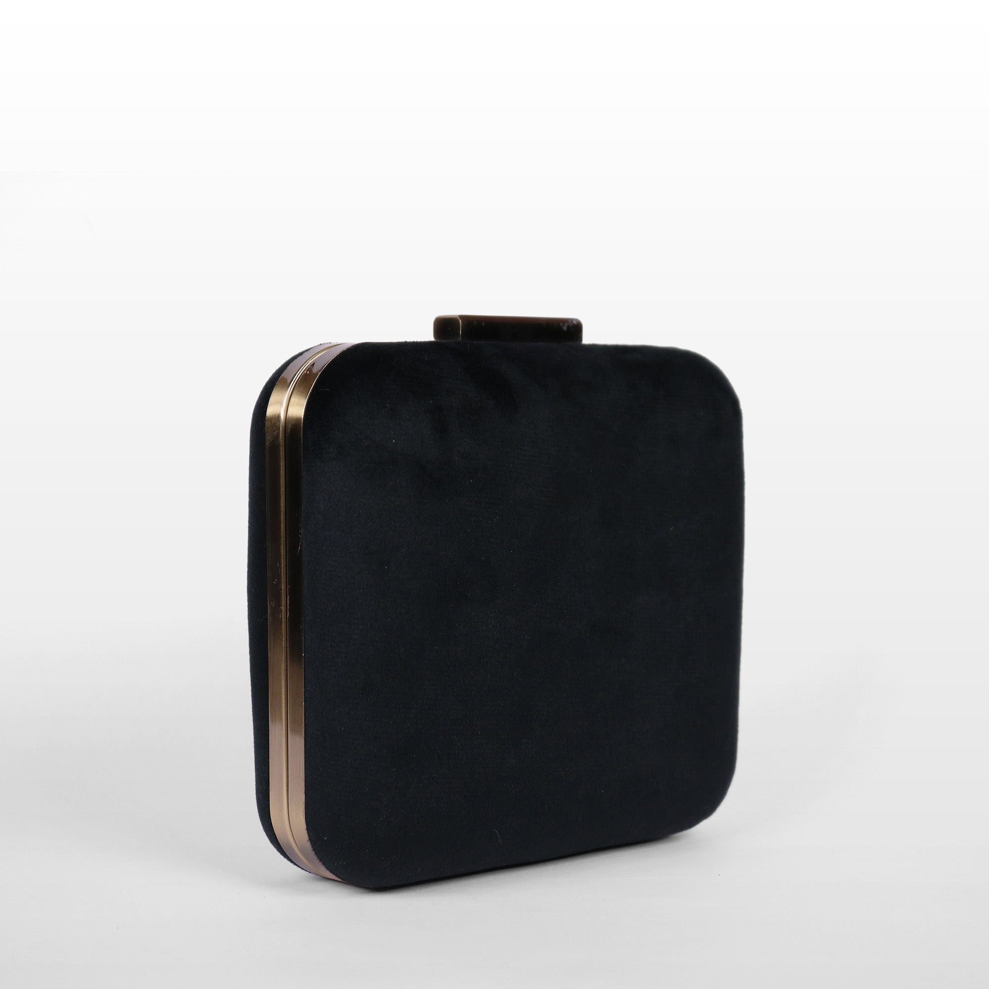 Velvet Parrot Jewel Clutch