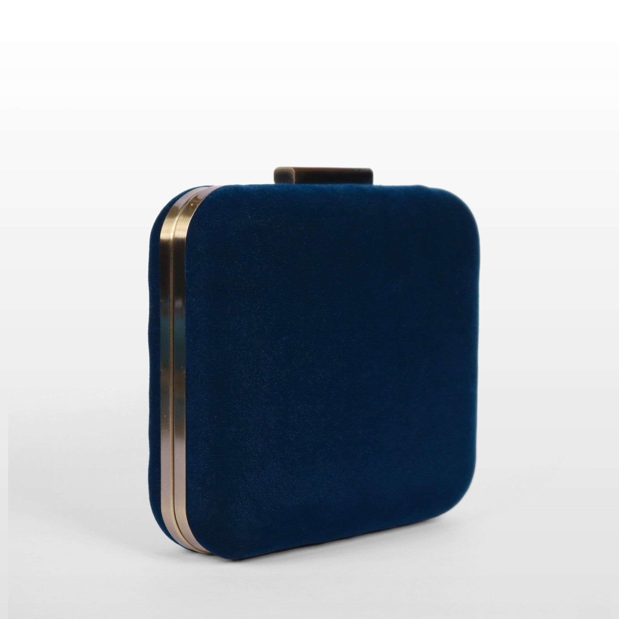 Velvet Parrot Jewel Clutch