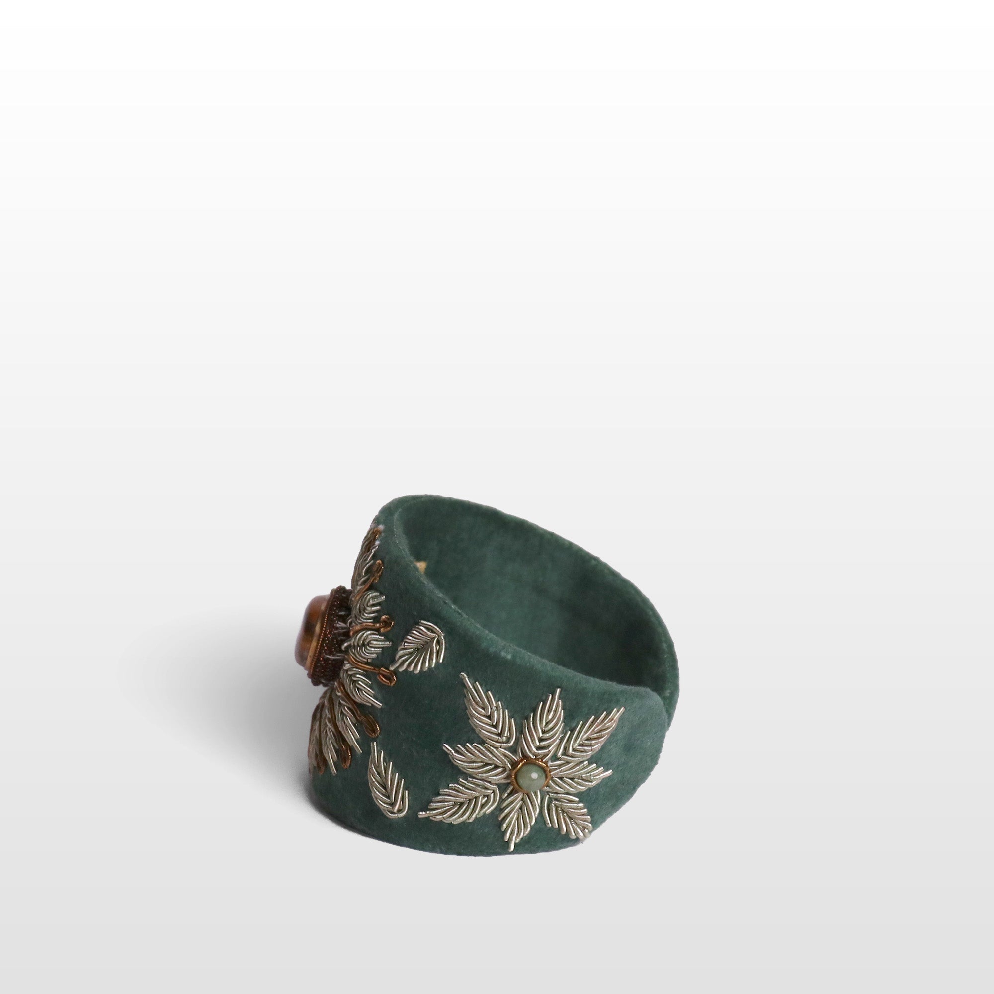 The Mughal Trio Gem Cuff