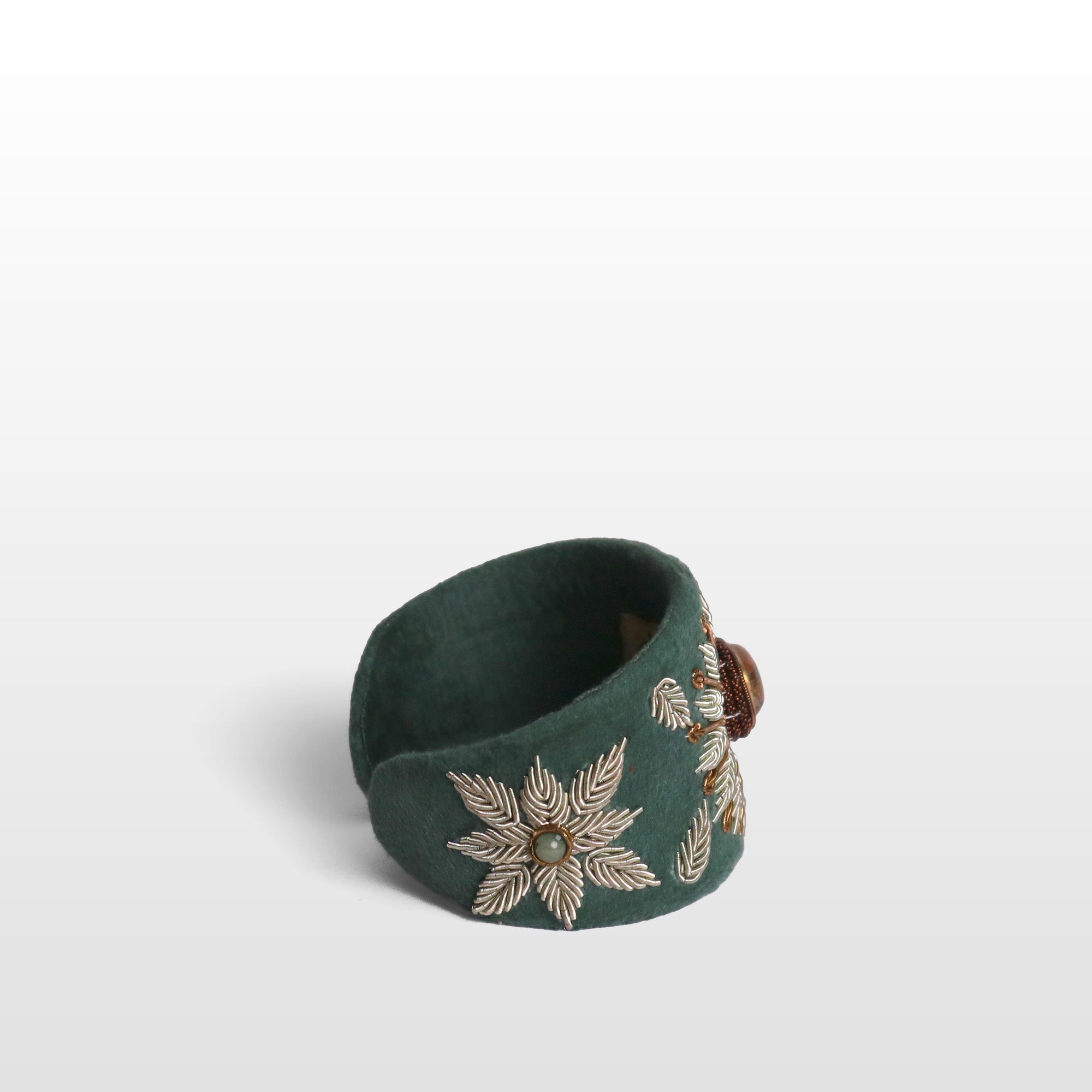 The Mughal Trio Gem Cuff