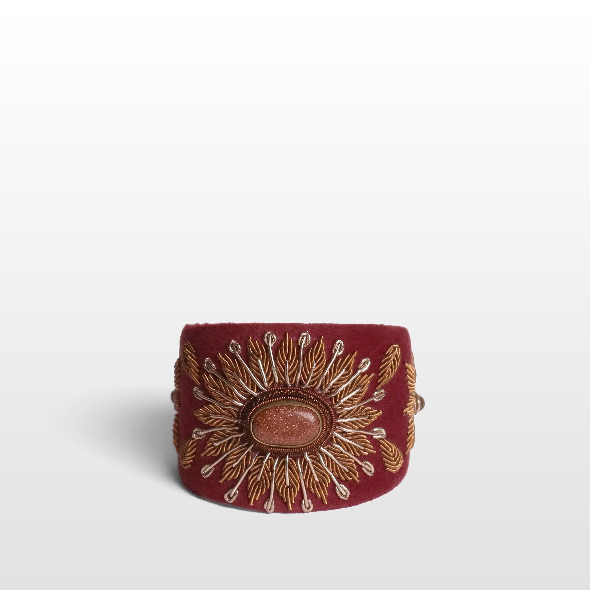 The Mughal Trio Gem Cuff