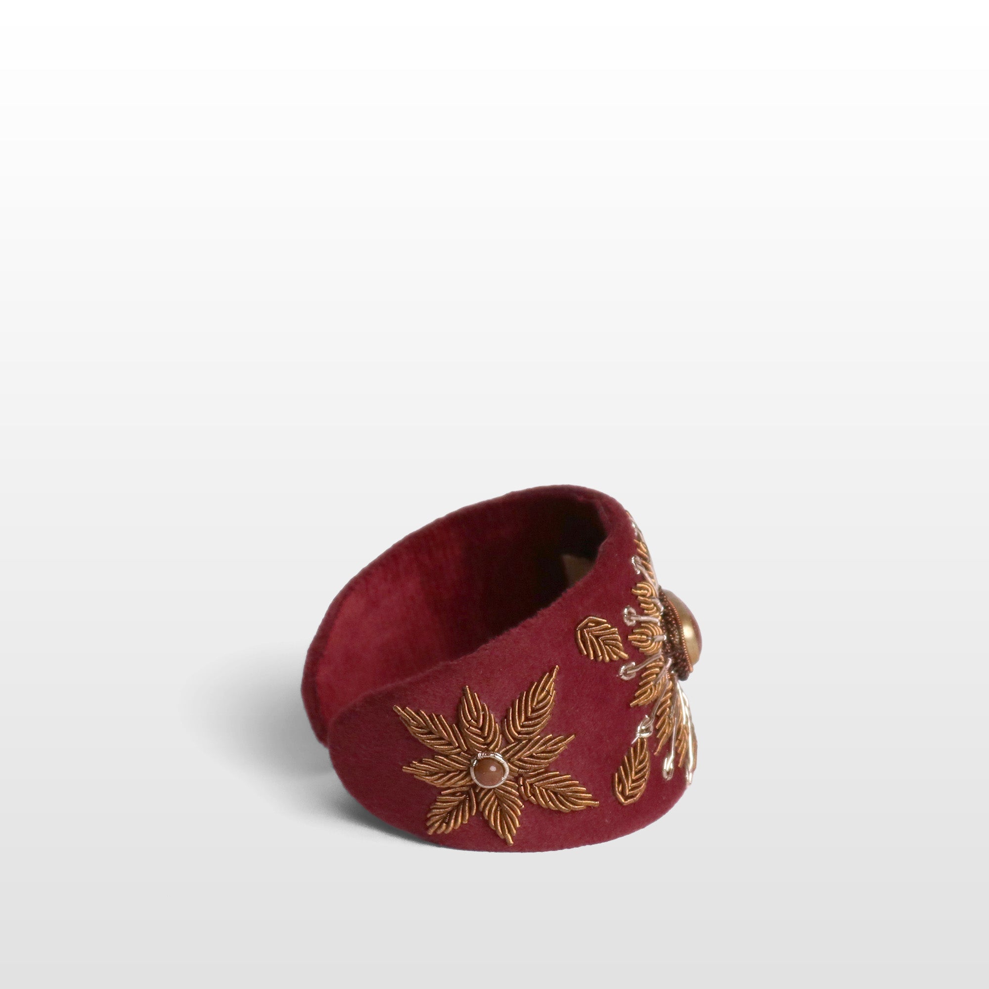 The Mughal Trio Gem Cuff