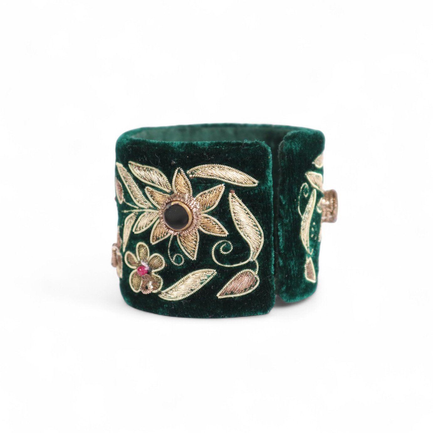 Glimmerline Emerald Onyx Pearl Bracelet image 2