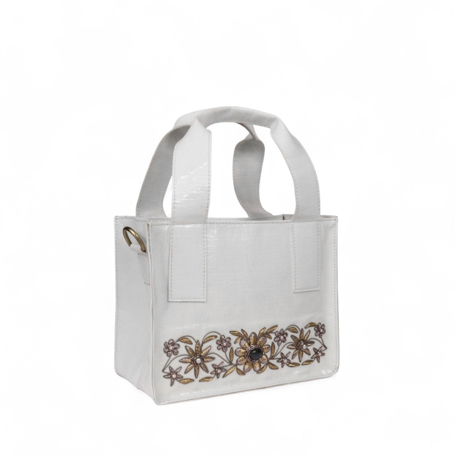 Garden of Gold Leatherite Tote image 1